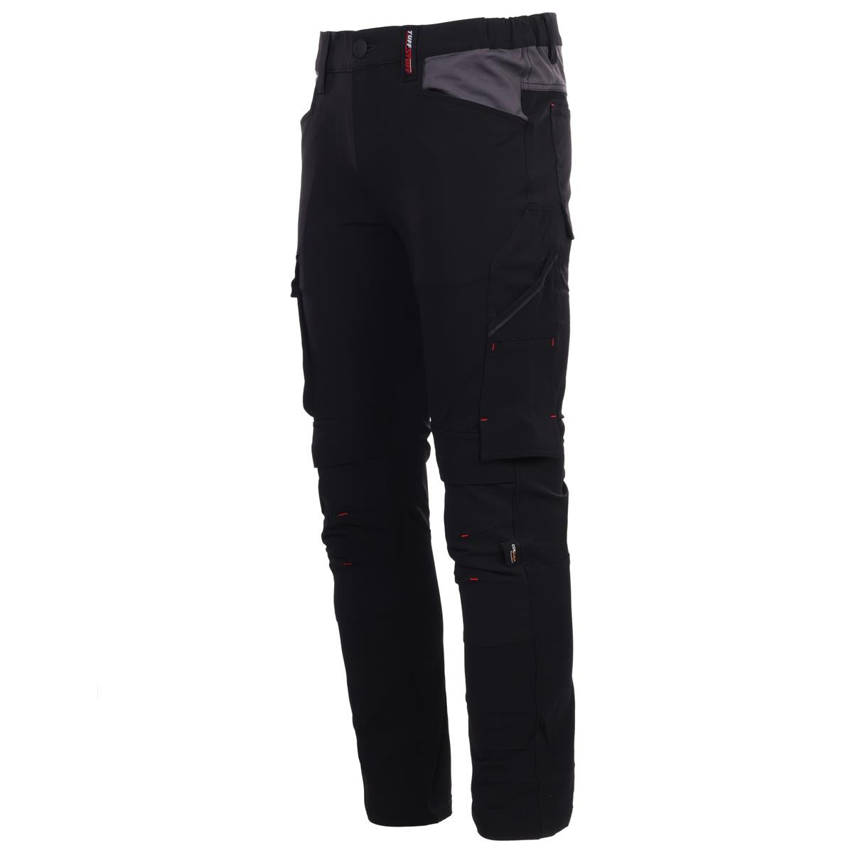 TuffStuff 737 Evo Flex Stretch Work Trousers Black - L30