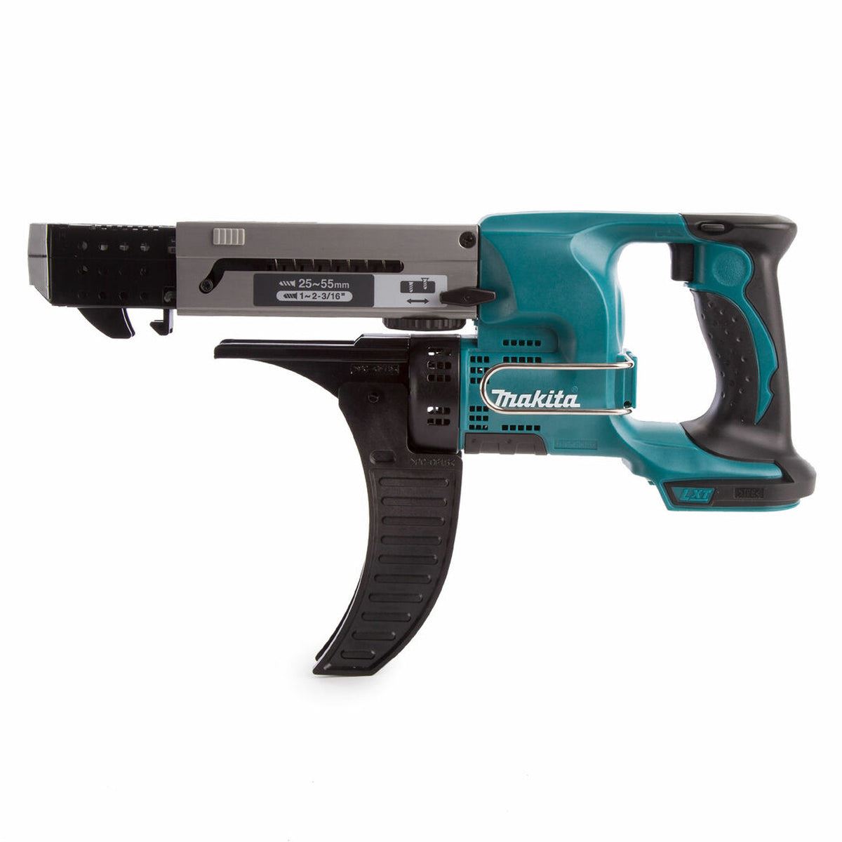 Makita DFR550Z 18V Auto Feed Screwdriver with 2 x 5.0Ah Battery & Charger