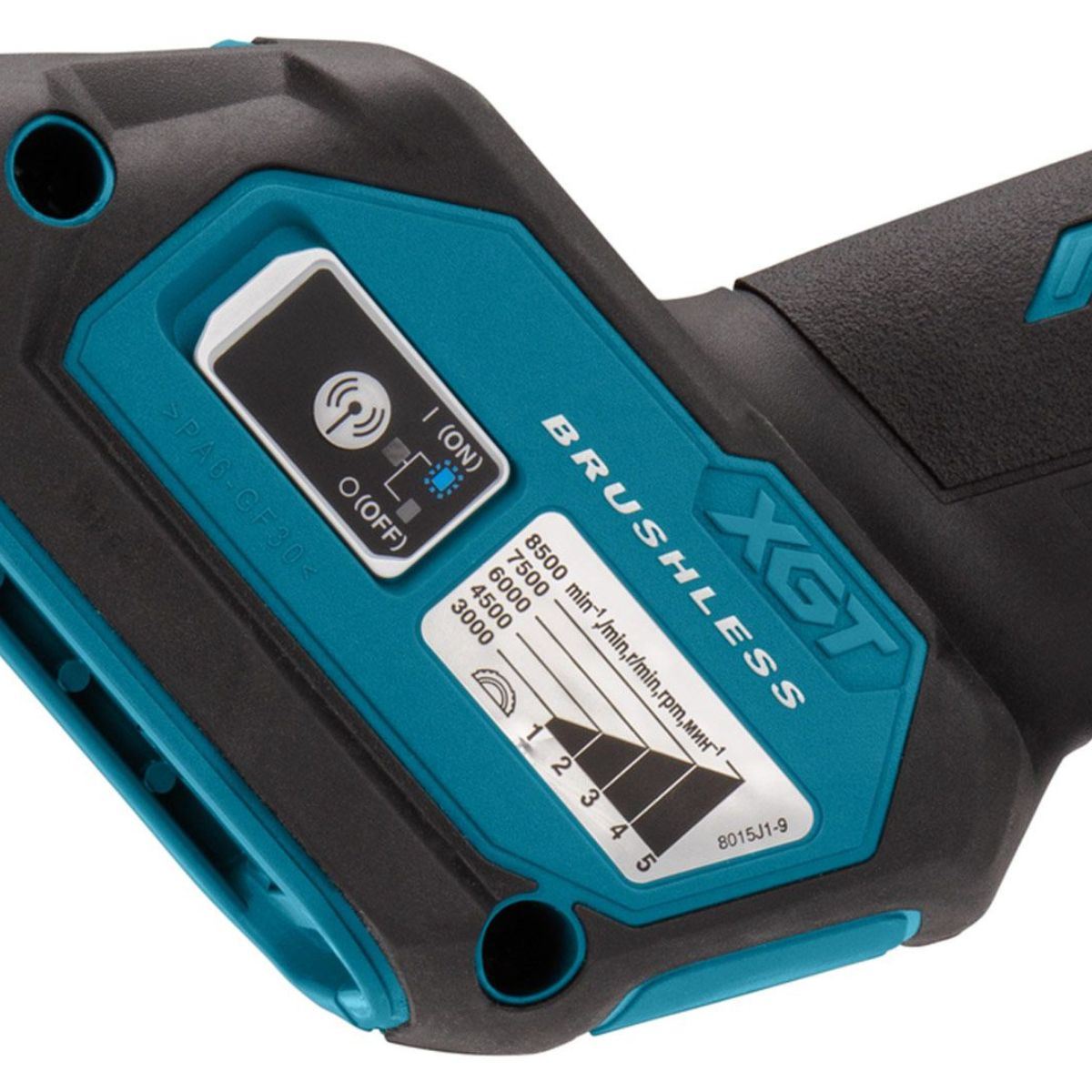 Makita GA023GZ01 40V Max XGT 125mm Brushless Angle Grinder With Type 4 Case