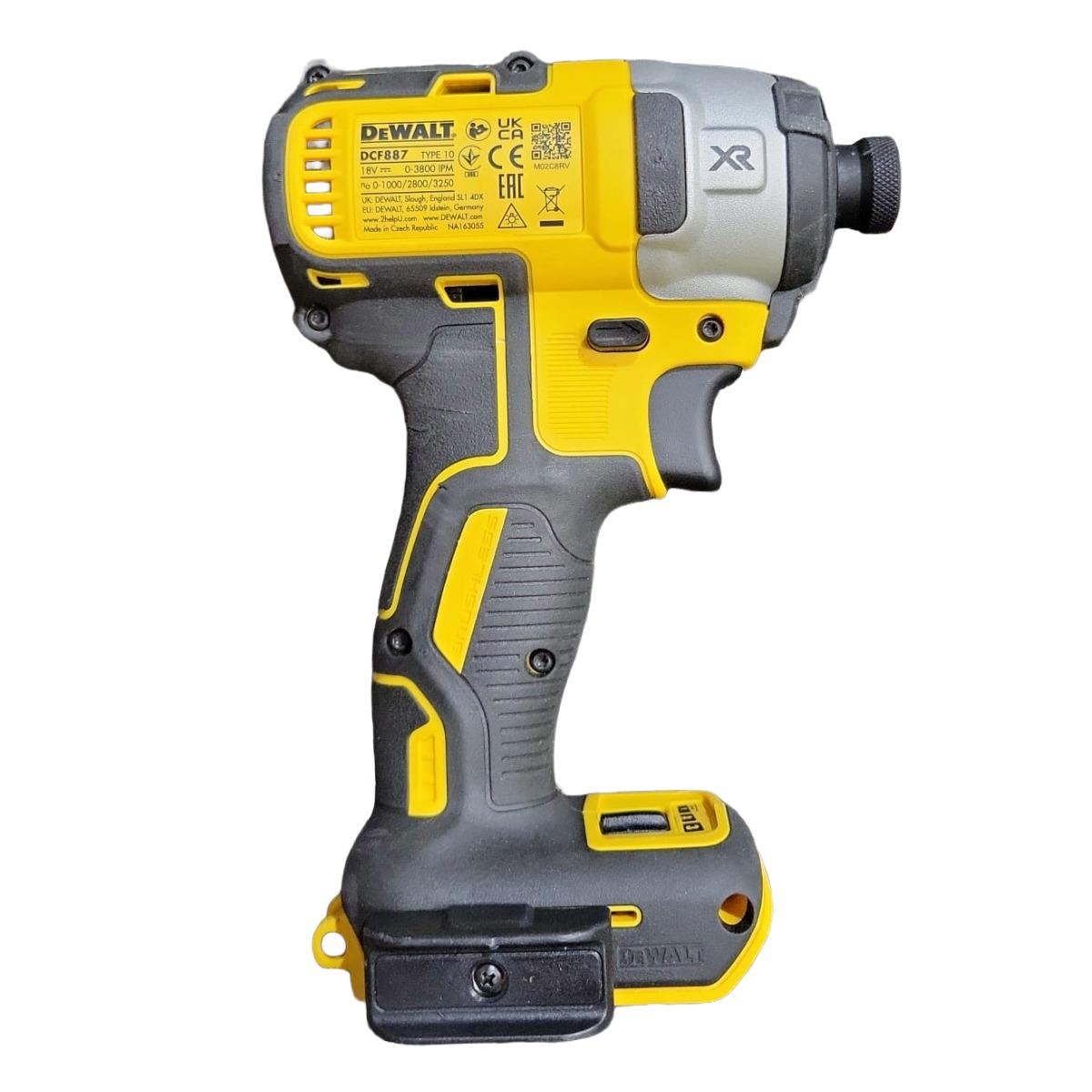 Dewalt DCF887N 18V XR Li-ion 3-Speed Brushless Impact Driver Body Only Item Condition Seller Refurbished