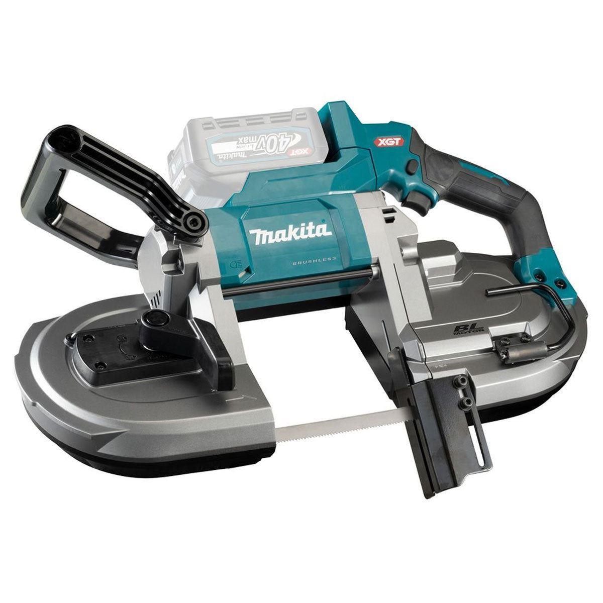 Makita PB002GZ 40V XGT Brushless Band Saw with 1 x 4.0Ah Battery & Charger