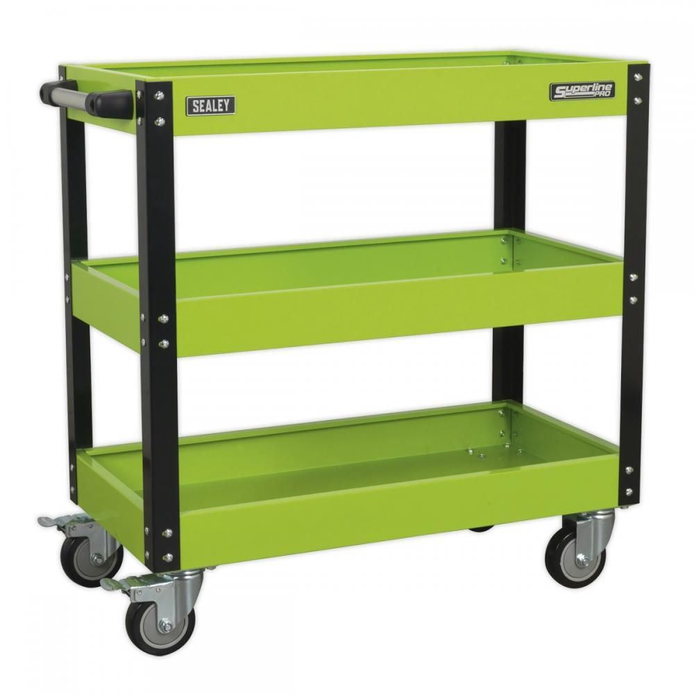 Sealey CX110HV Workshop Trolley 3-Level