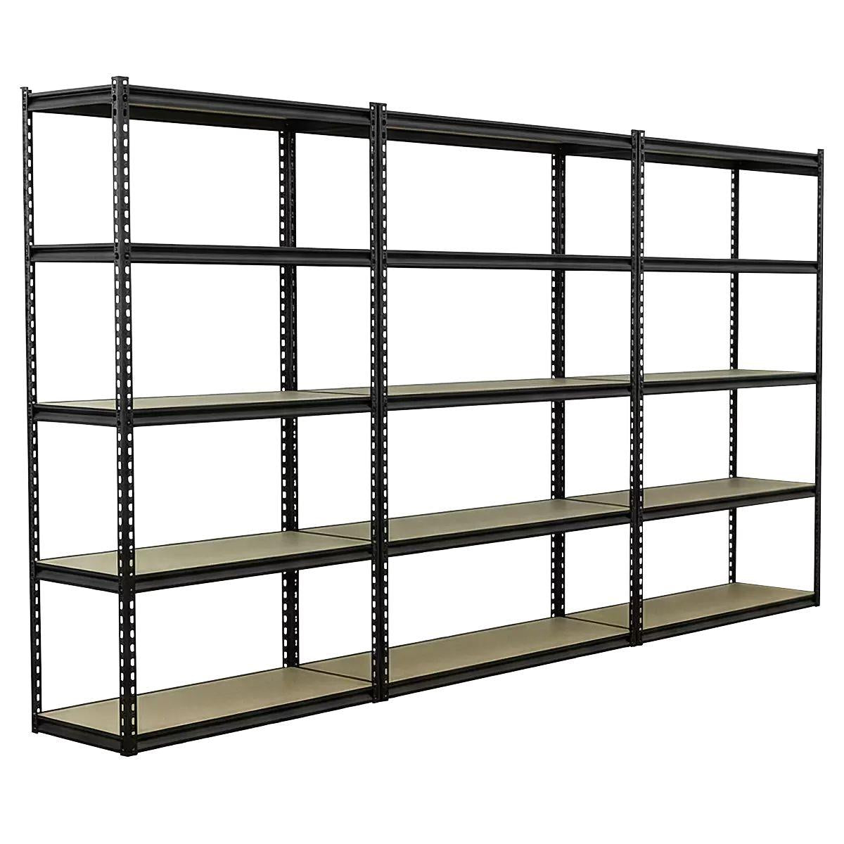 Sealey AP1200RCOMBO1 Racking Unit with 5 Shelves 220kg Capacity Per Level Set of 3