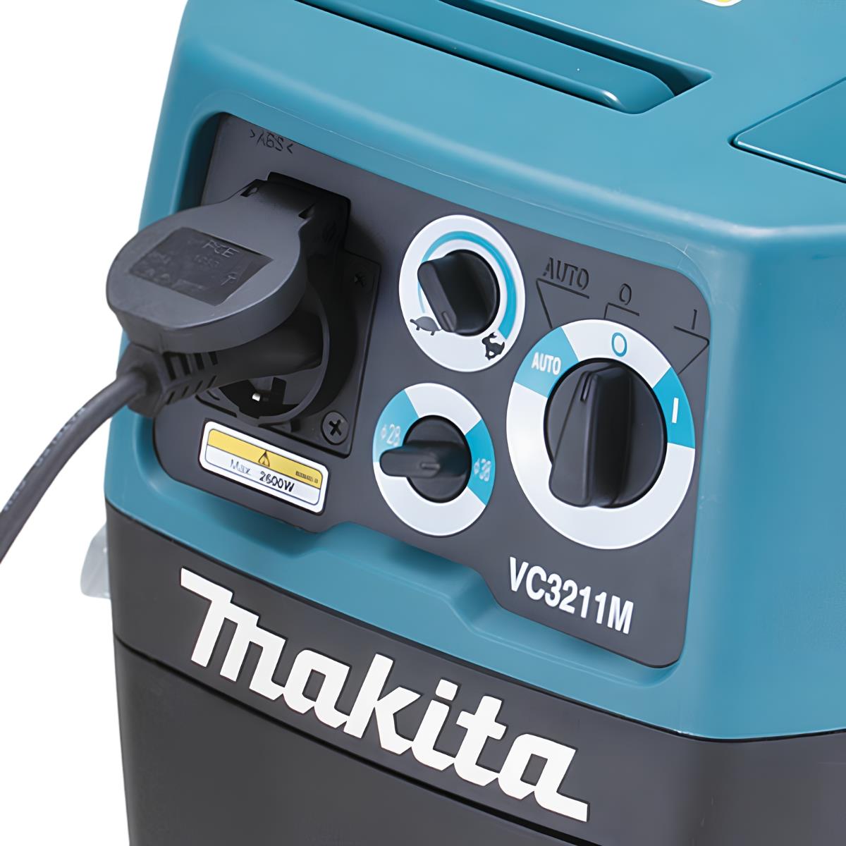 Makita VC3211MX1/1 32L M-Class Wet/Dry Dust Extractor 110V