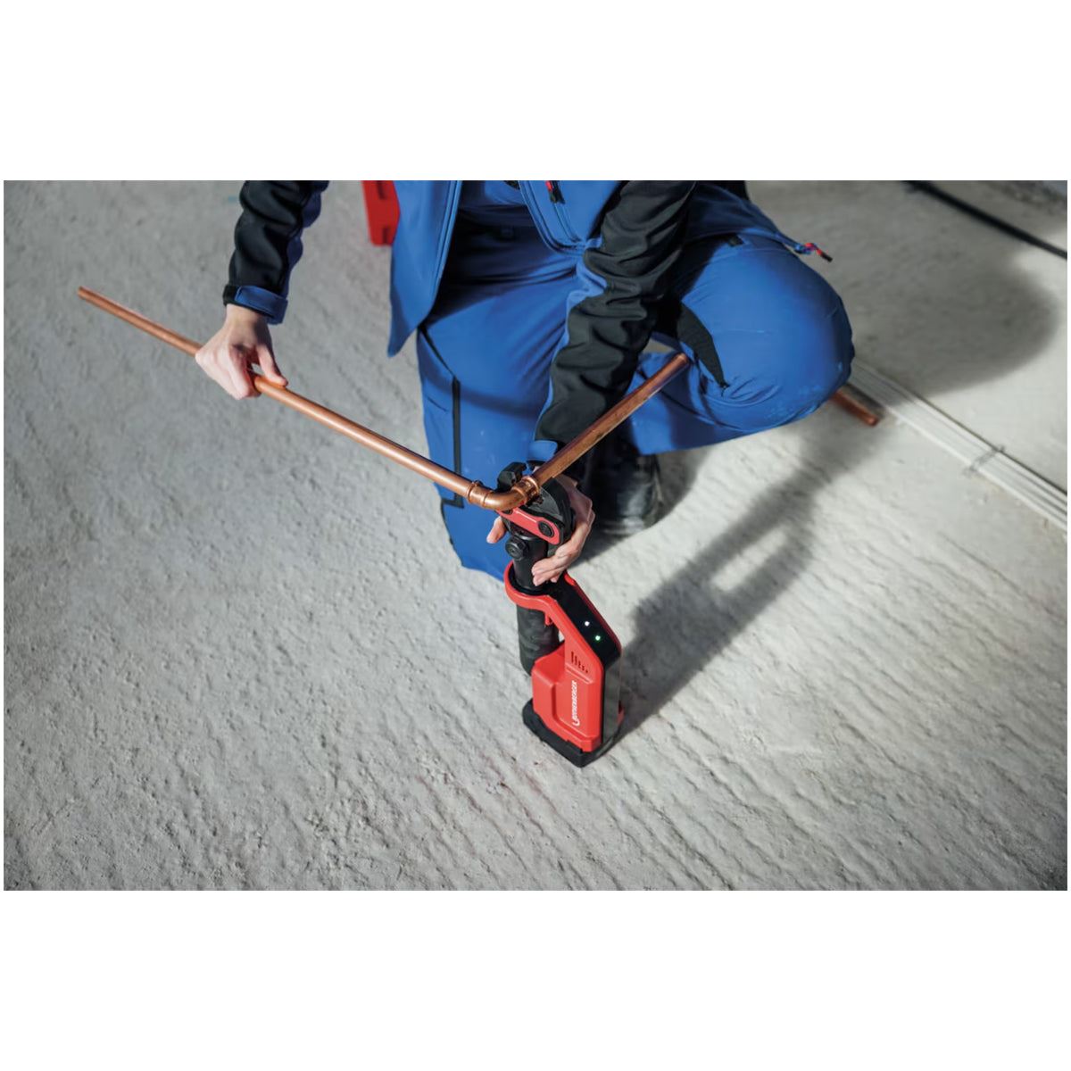 Rothenberger Romax Compact 18V III Press Jaw Set M 15-22-28mm Includes Battery, Charger & Carry Case - 1000004333