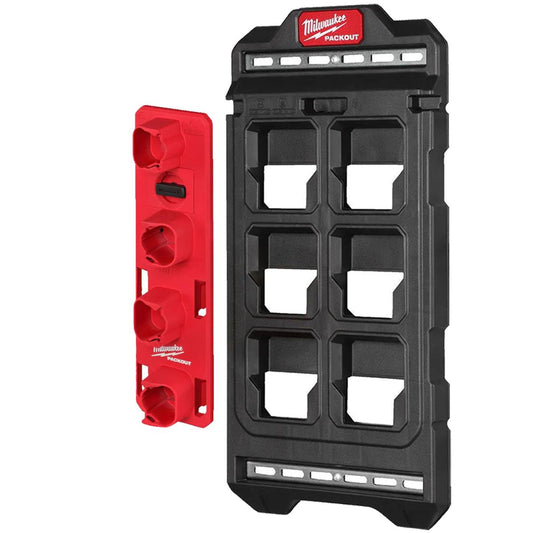 Milwaukee Packout Compact Mounting Plate with M12 Battery Holder