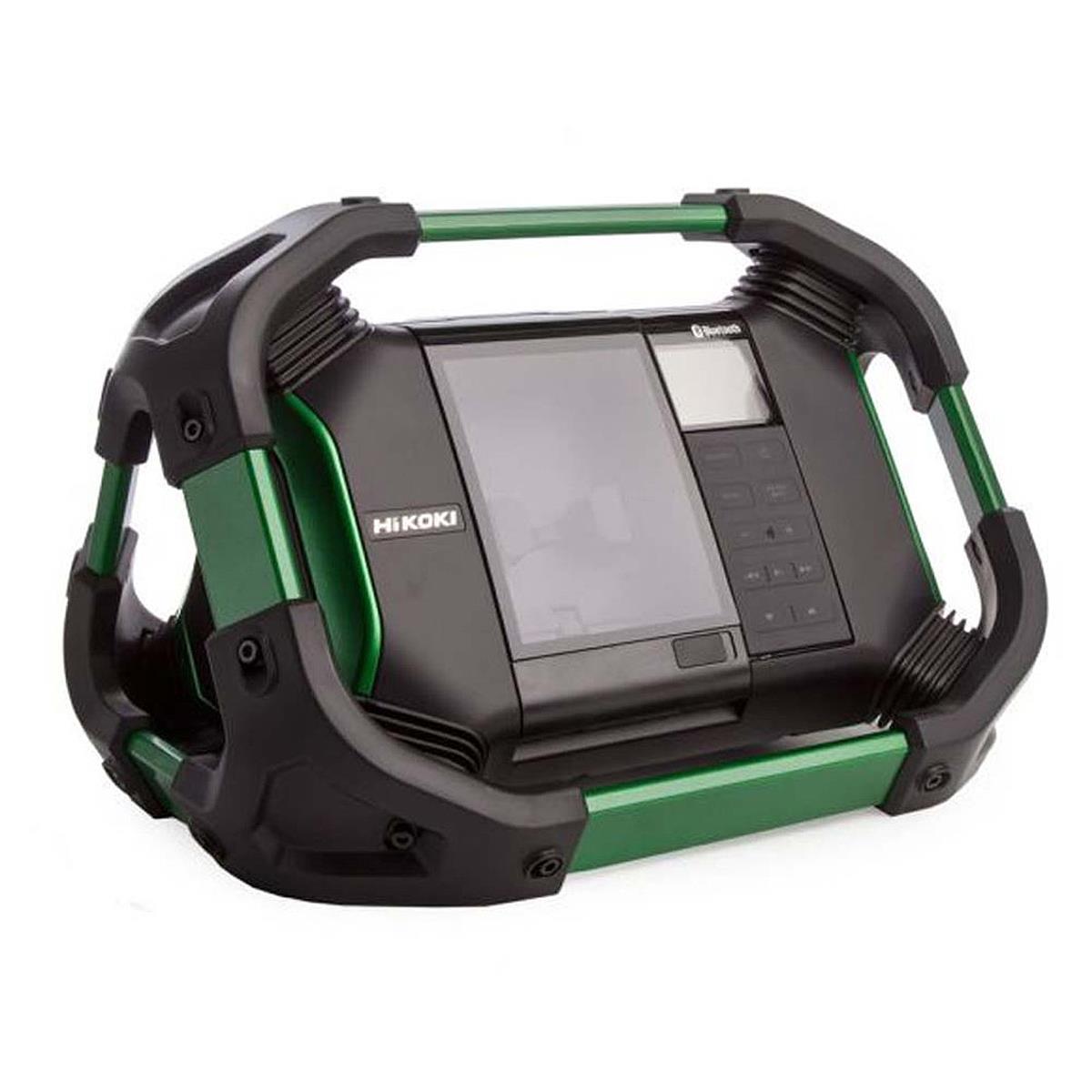 Hikoki UR18DSDL 14.4V/18V DAB/DAB+ FM Bluetooth Jobsite Radio Body Only