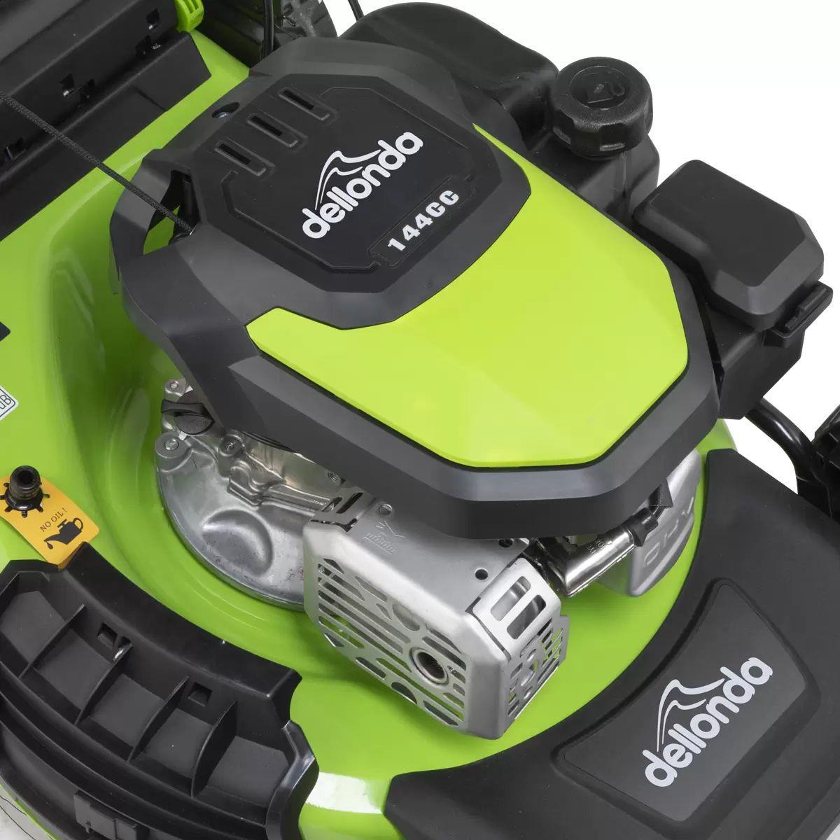 Sealey DG101 Dellonda 4-Stroke Self-Propelled Petrol Lawnmower 18