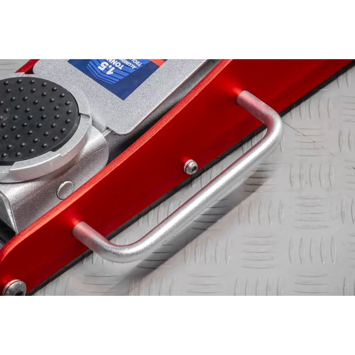 Sealey RJAS1500 Trolley Jack 1.5 Tonne Ton Aluminium Steel Rocket Lift Low Entry