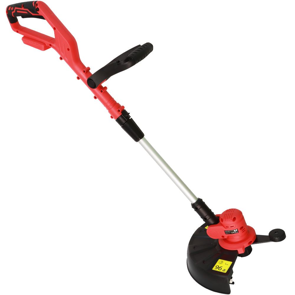 Excel 18V 300mm Grass Trimmer Cutter with 1 x 4.0Ah Battery & Fast Charger