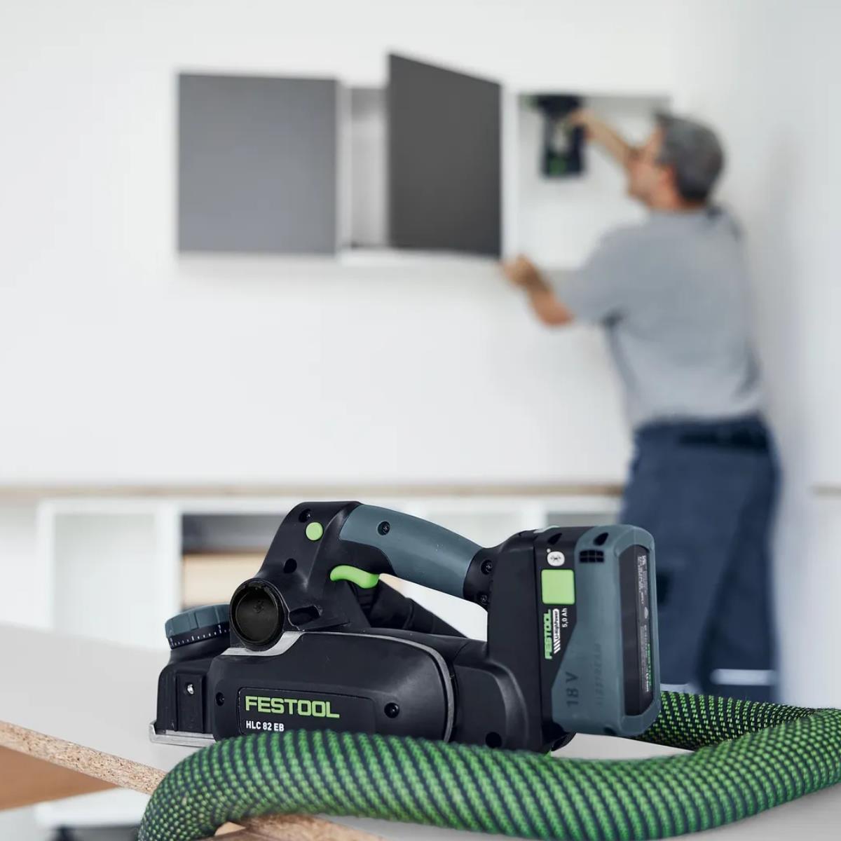Festool SYS 18V 4xHP5,0/TCL 6 DUO Energy Set 4 x 5.0Ah High Power Batteries Charger & Case - 578682