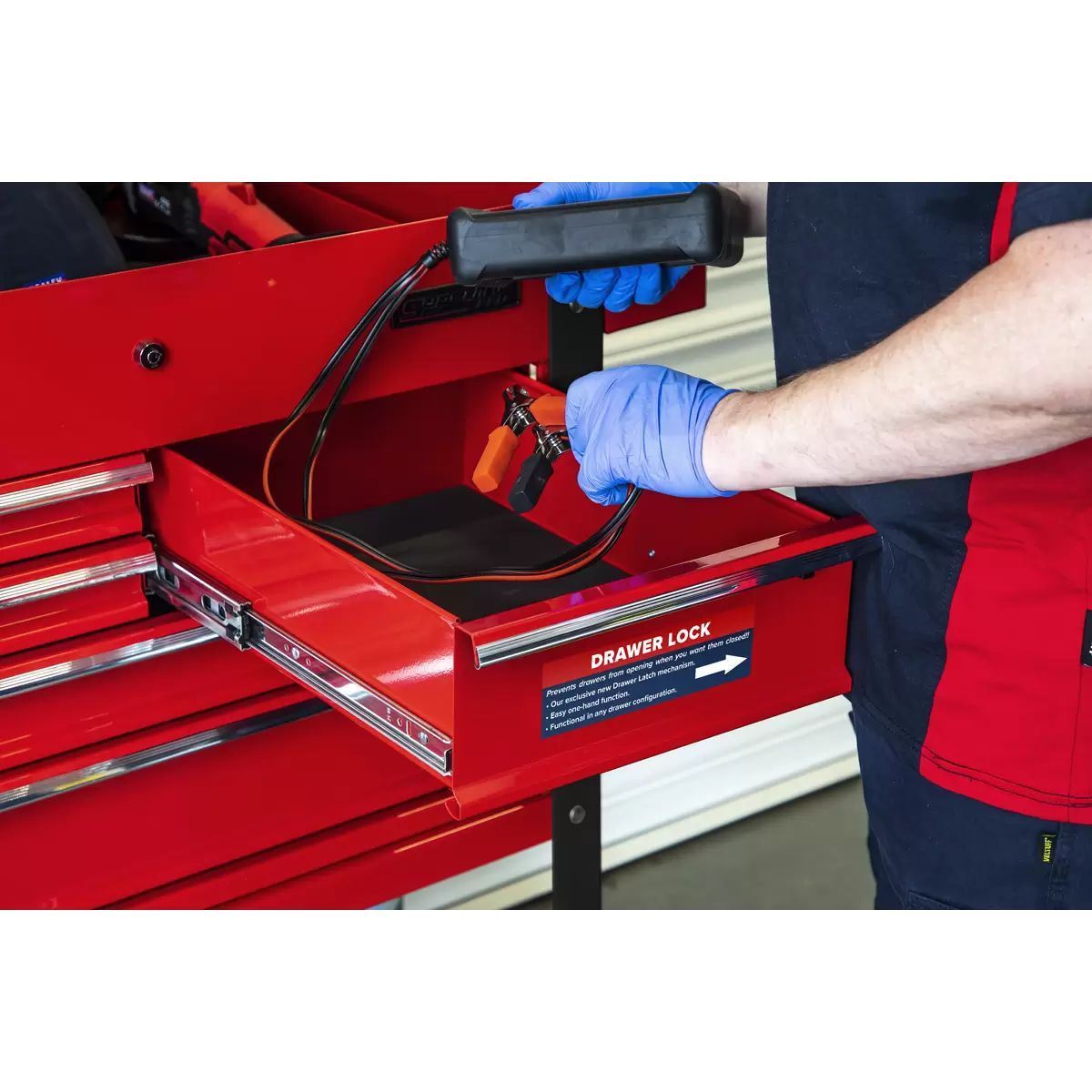 Sealey AP890M Mobile Tool & Parts Trolley with 5 Drawers