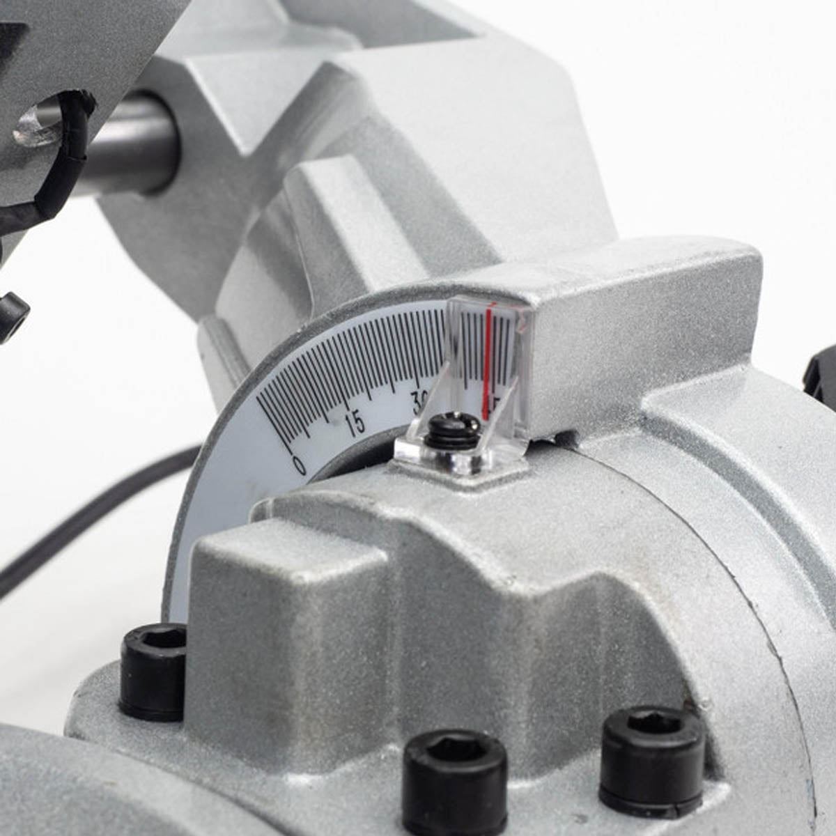 Hyundai HYMS1500E Mitre Saw with 210mm Blade 230V/1500W Crosscut Saw for Precision Cutting