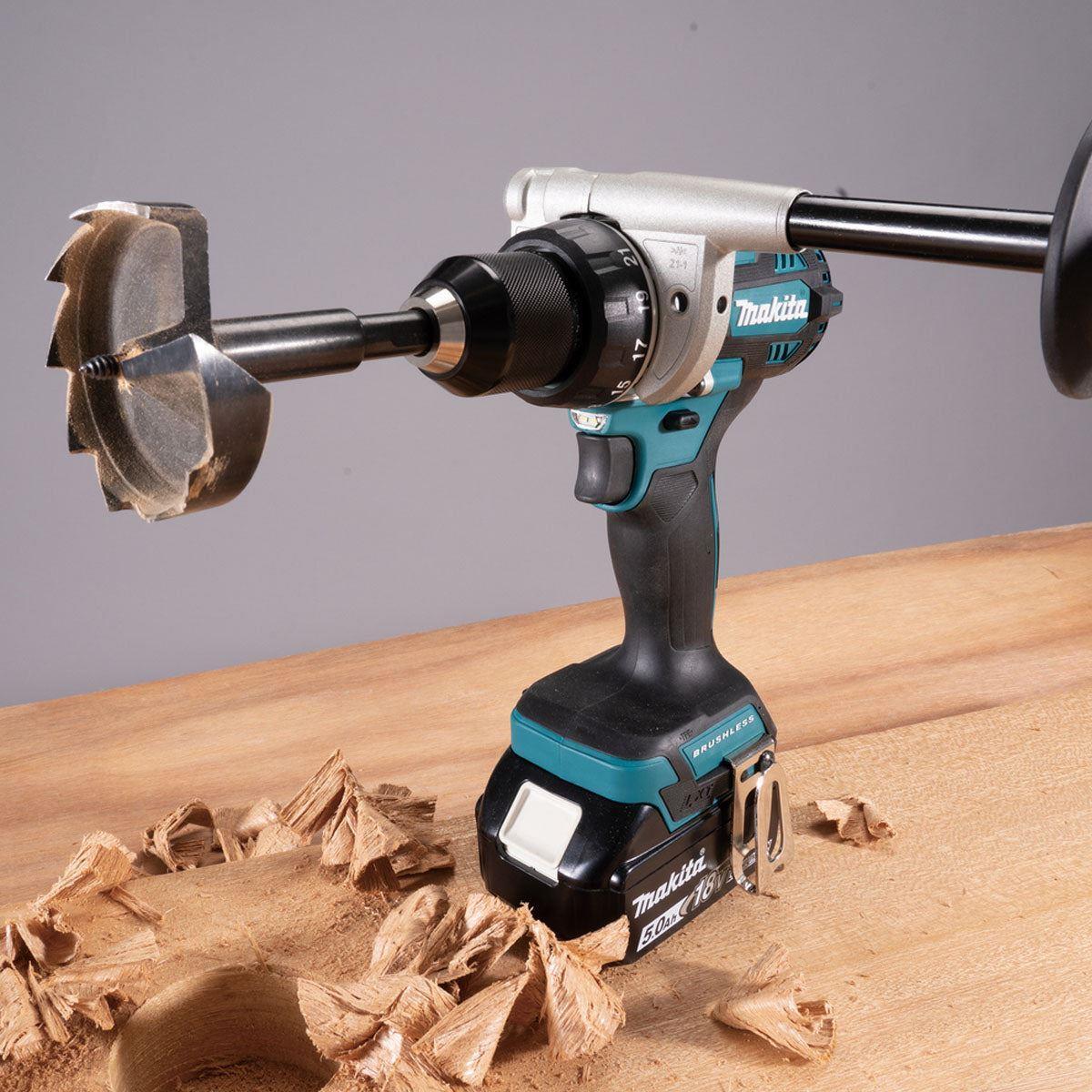 Makita DLX2590TJ 18V Brushless Combi Drill & Impact Driver Twin Kit with 2 x 5.0Ah Battery, Charger In Type 3 Case