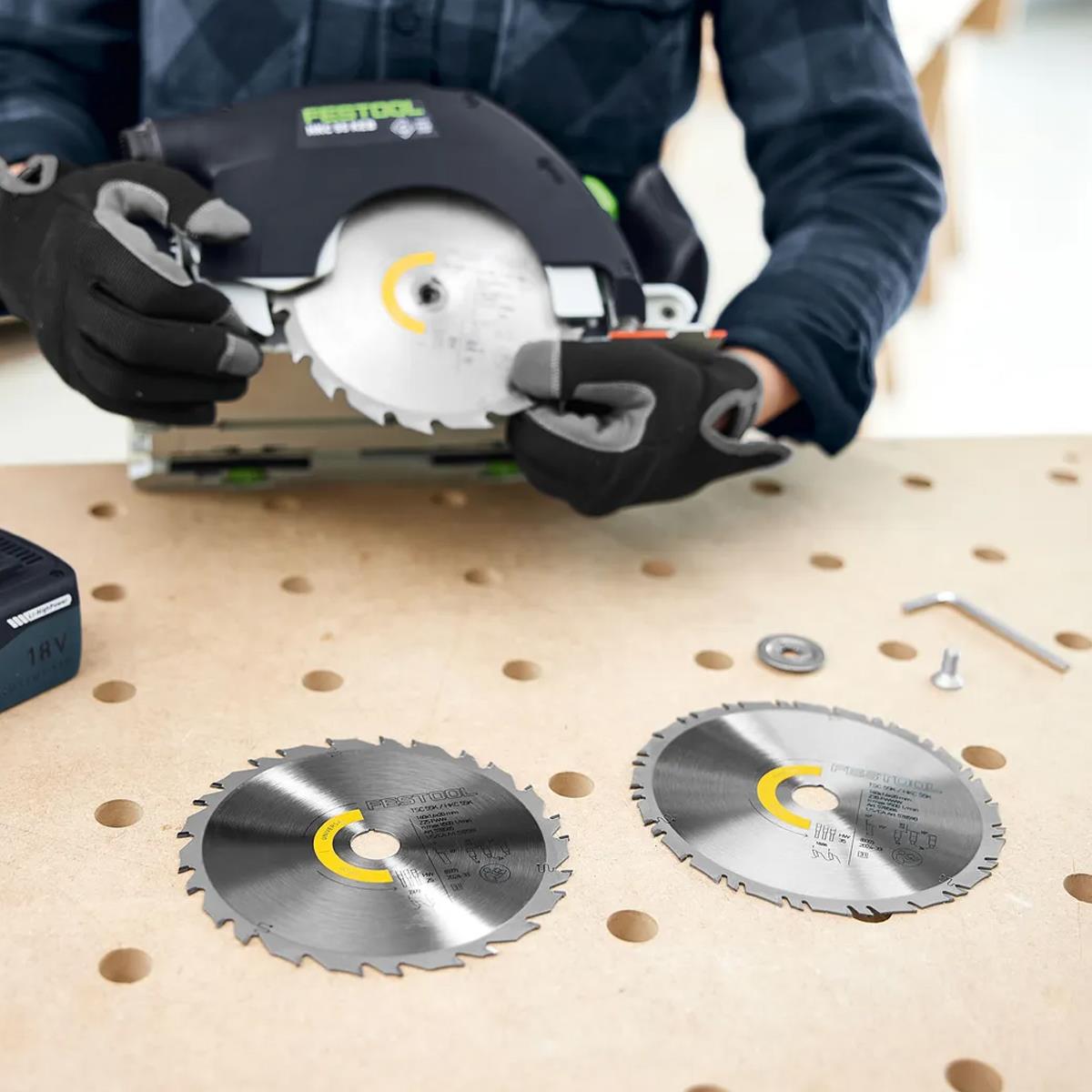 Festool 160mm x 1.6mm x 20mm W 18T Wood Standard Saw Blade - 578583