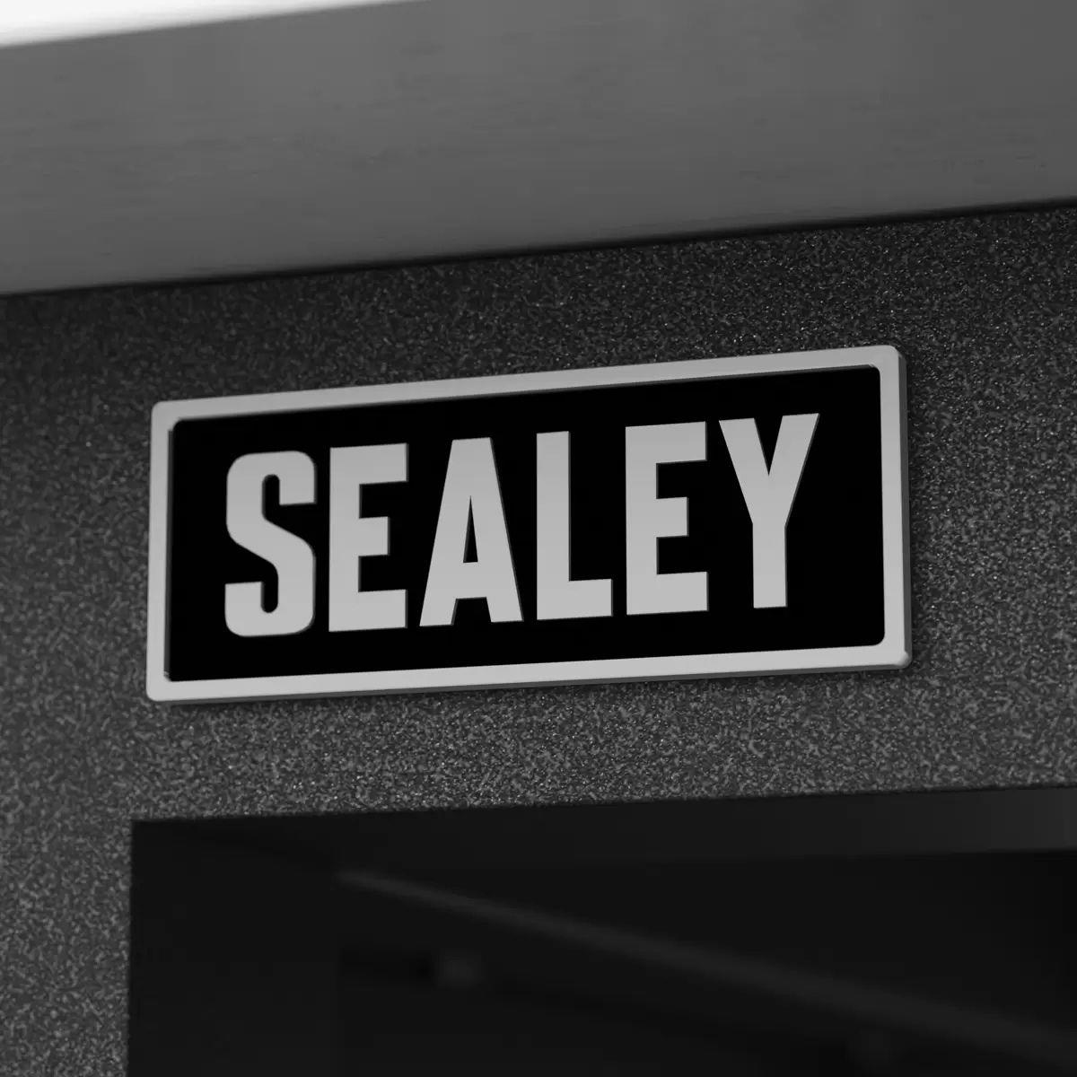 Sealey APMWB60COMBO2SS Superline PRO Modular Workbench with 3 Drawers & Cupboard Stainless Steel Worktop 1525mm
