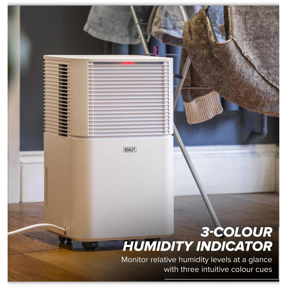 Sealey SDH102 10L Dehumidifier 230V/195W