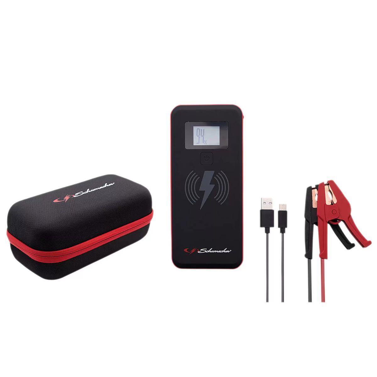 Schumacher SL474 12V Lithium Booster and Power Bank with Wireless Charging 2000PA 13753