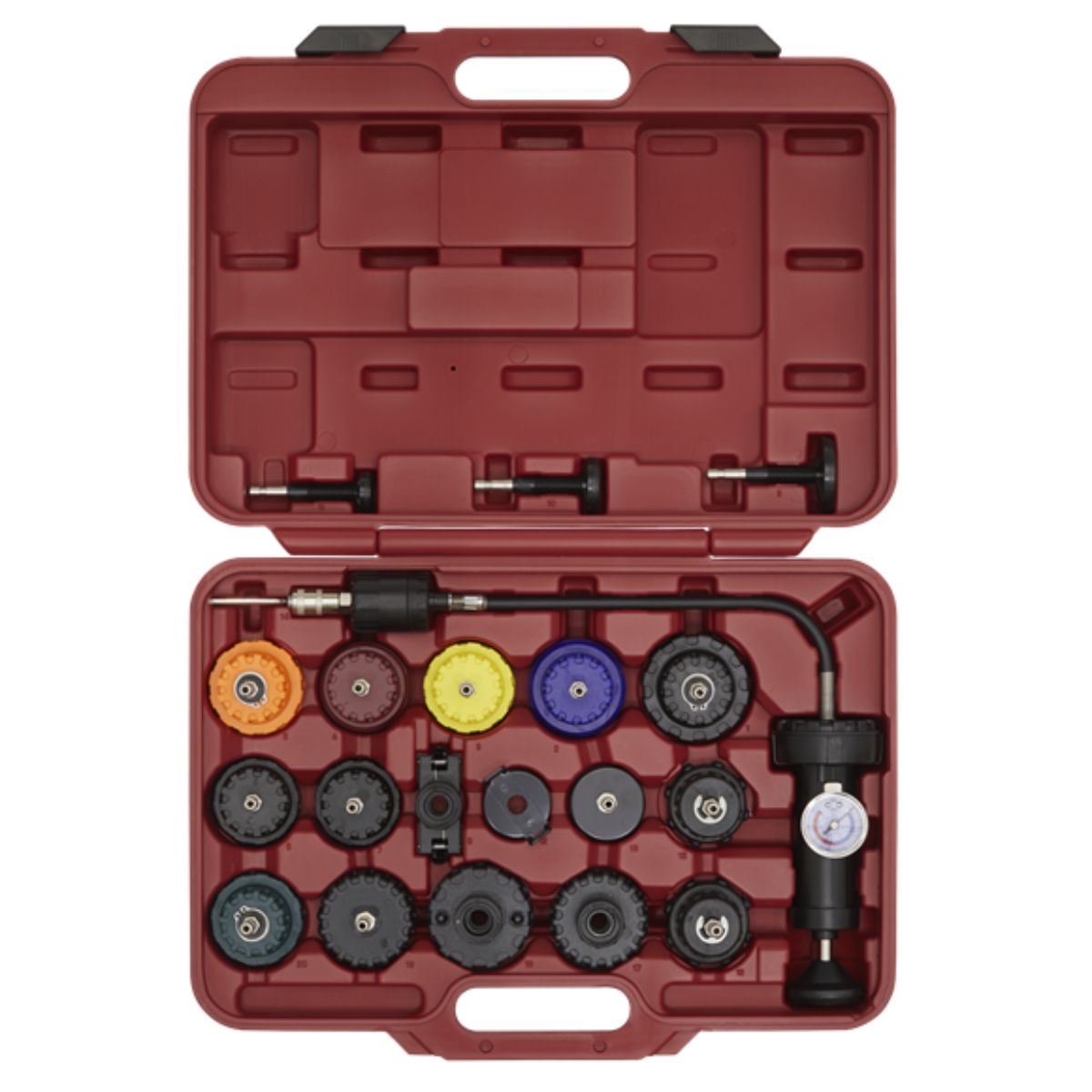 Sealey VS001 Cooling System Pressure Tester Kit 20pc