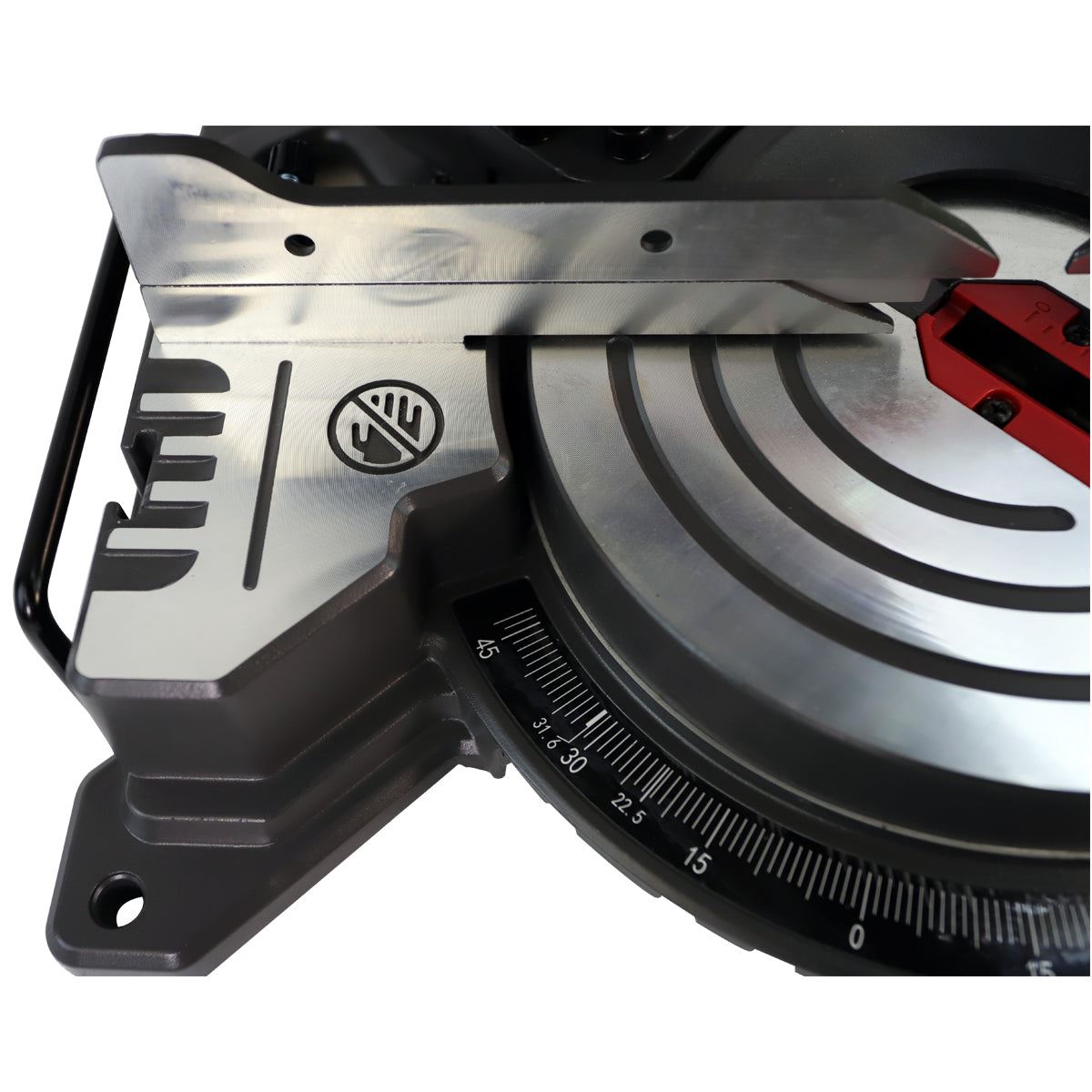 Excel 216mm Mitre Saw Large Base with Laser 240V 1500W Extra 1 x 24T Blade