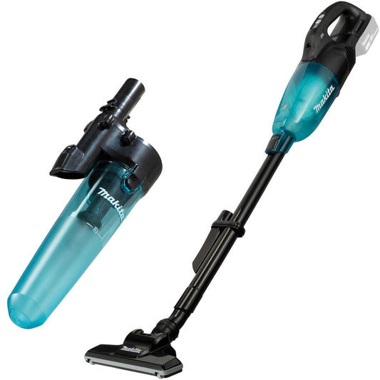 Makita DCL284FZB 18V LXT Brushless Vacuum Cleaner with Pre-Separator Cyclone Vacuum Pipe-Lock Attachment