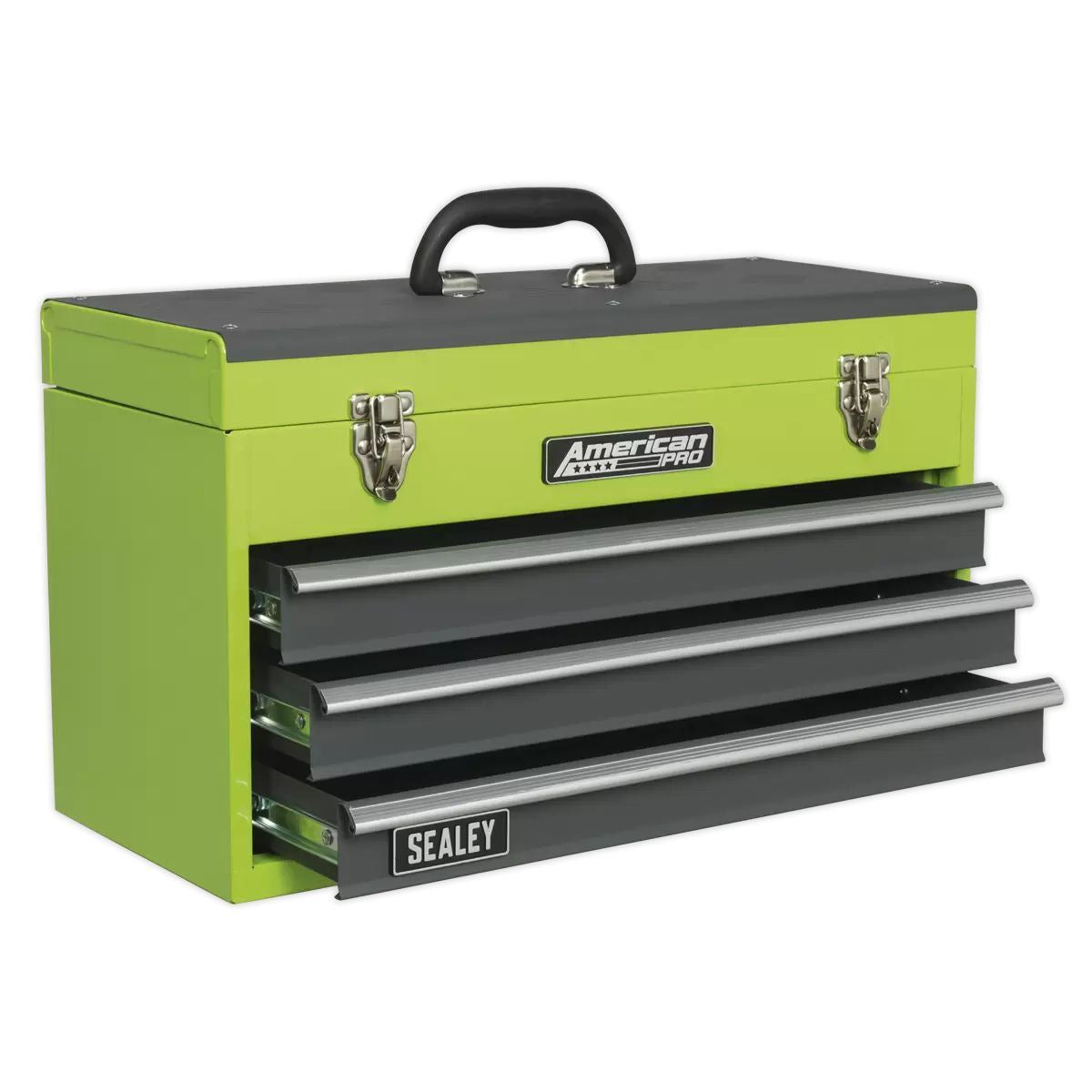 Sealey AP9243BBHV Tool Chest 3 Drawer Portable with Ball-Bearing Slides