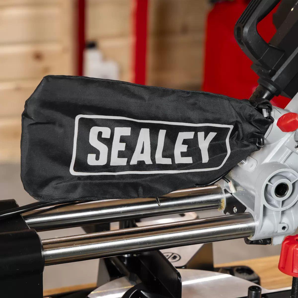 Sealey SMS216 216mm Double Sliding Compound Mitre Saw 230V/1450W