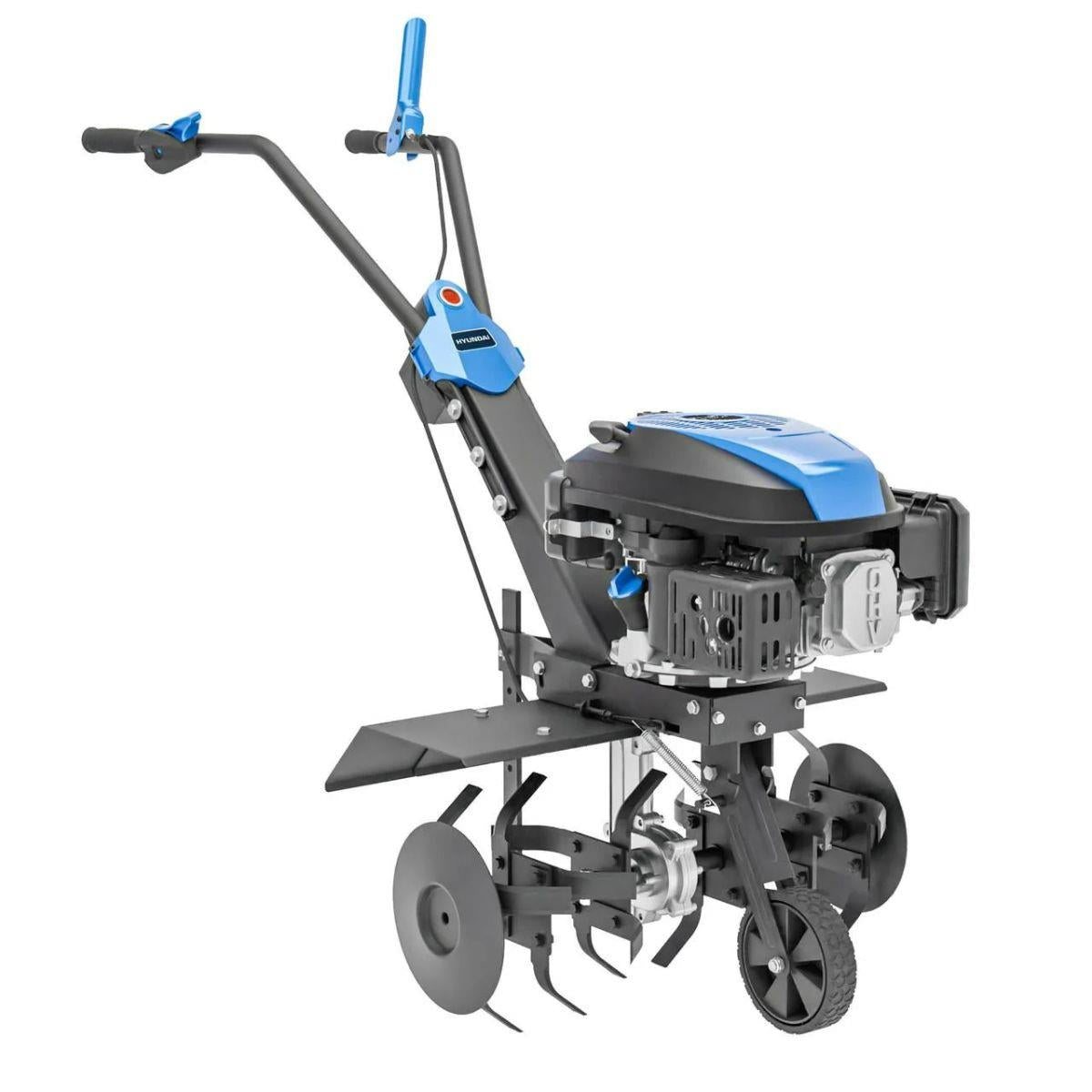 Hyundai HYT175EX 60cm Electric Start Petrol Tiller 173cc & 4 Blade Sets