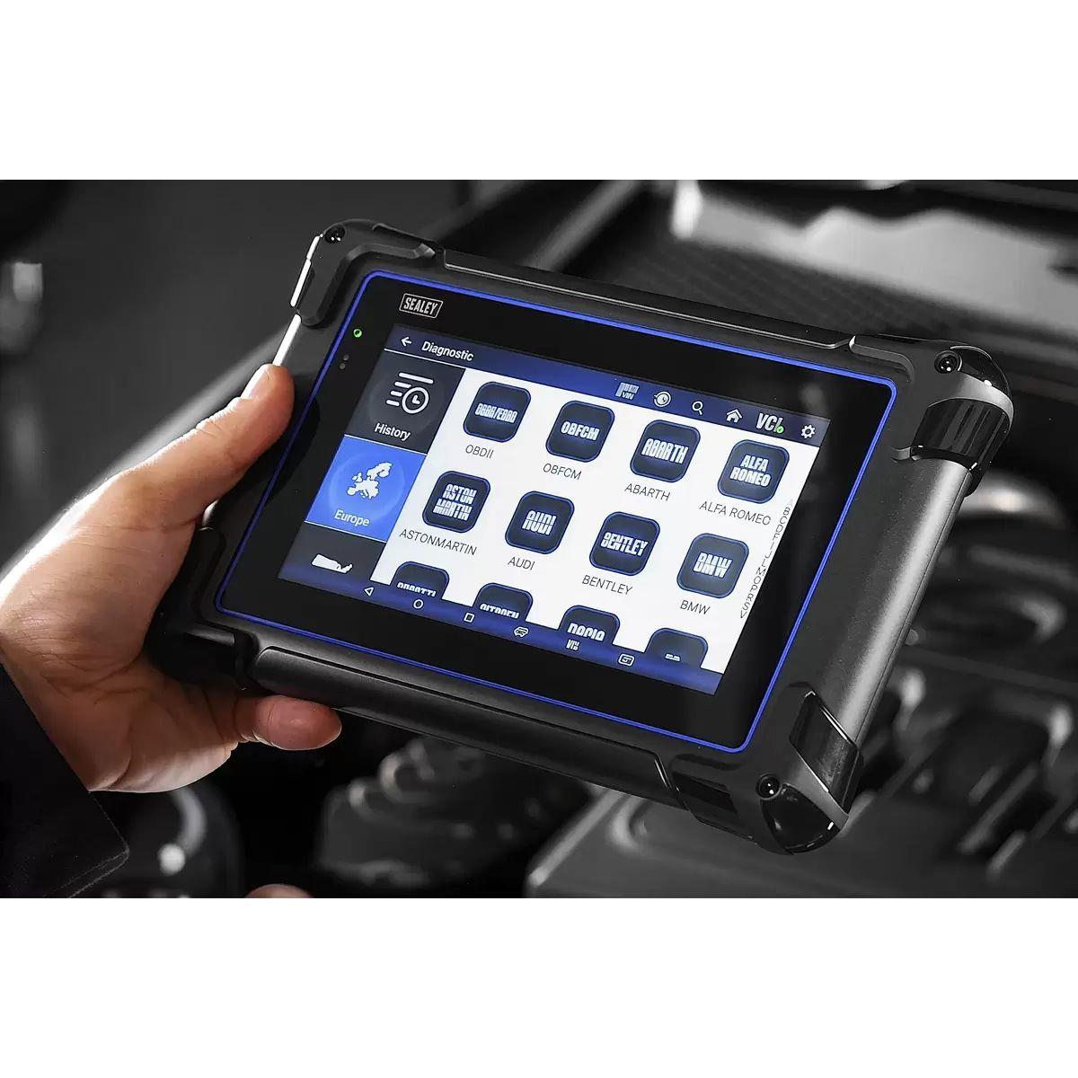 Sealey SDS1G Diagnostic Tablet & Trolley Green