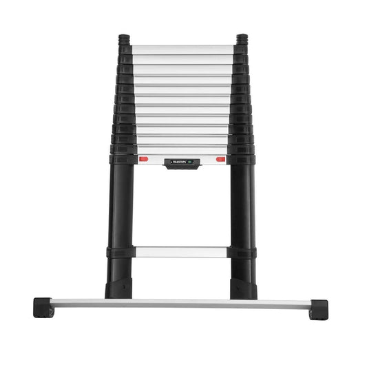 Telesteps TEL72241681 4.1m Prime Line Telescopic Ladder with Stabiliser Bar Perfect for Professional Use