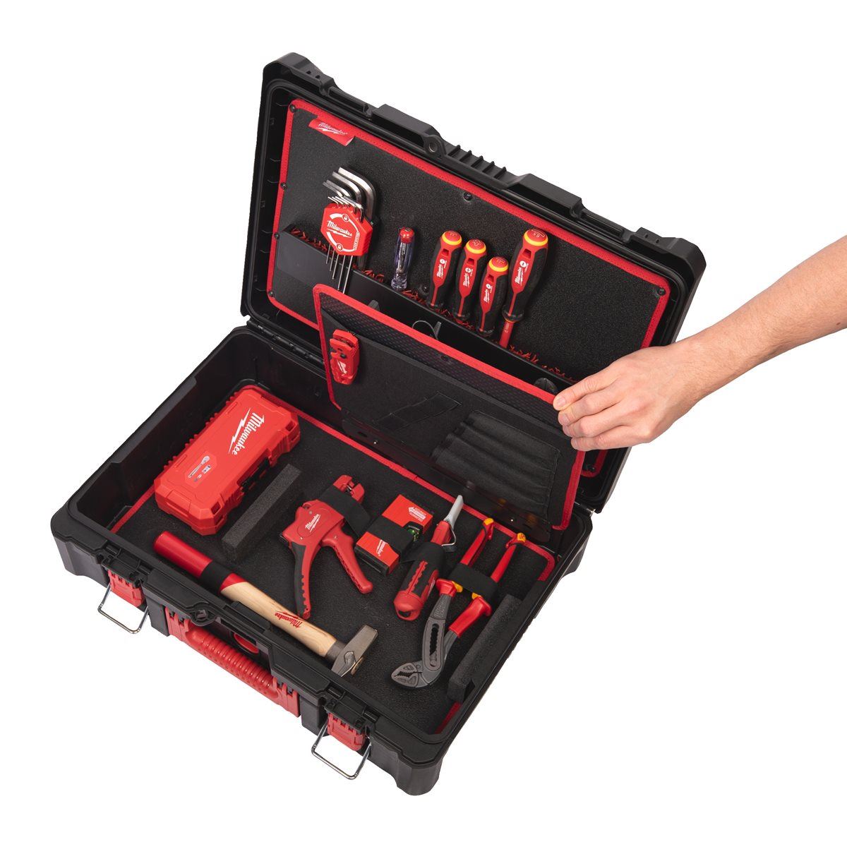Milwaukee 62 Piece PACKOUT Electrician Set 4932499466