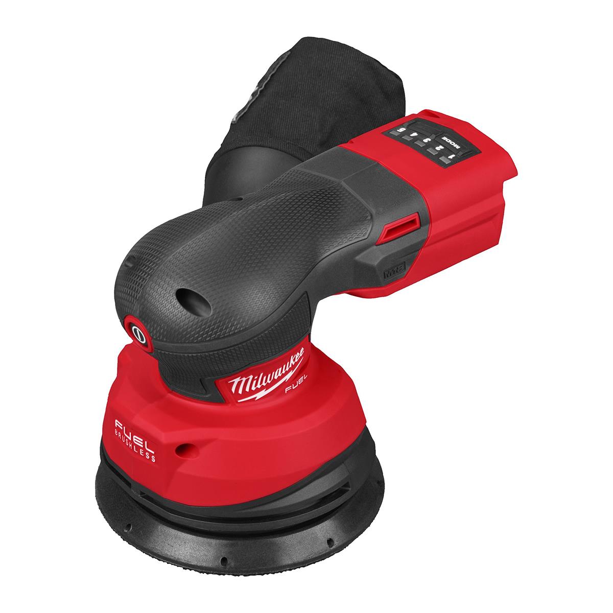 Milwaukee M18FROS125-0X 18V M18 Brushless Random Orbital Sander with 1 x 12.0Ah Battery Charger & Case