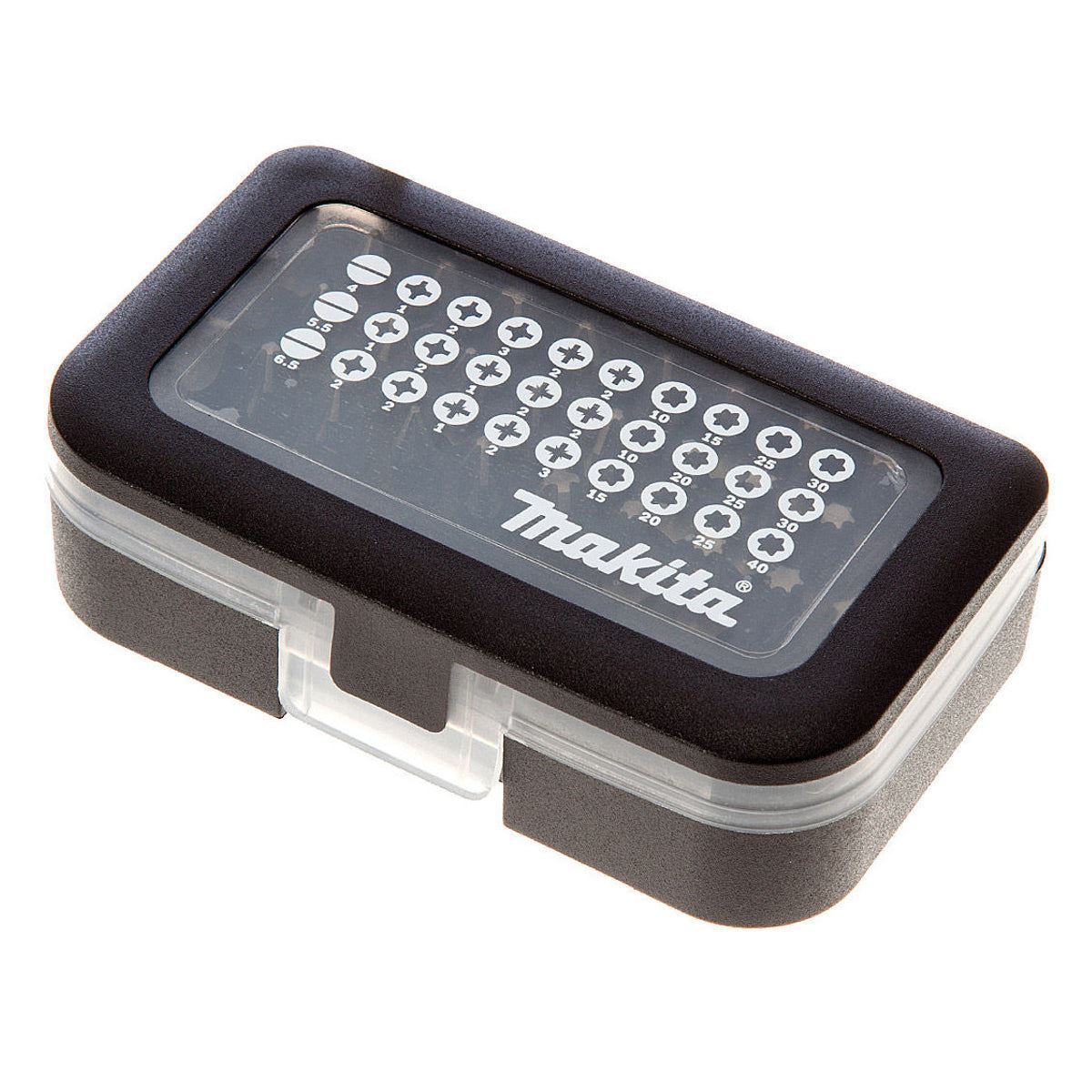 Makita D-30667 Screwdriver Bit Set Of 31 Piece With Magnetic Holder