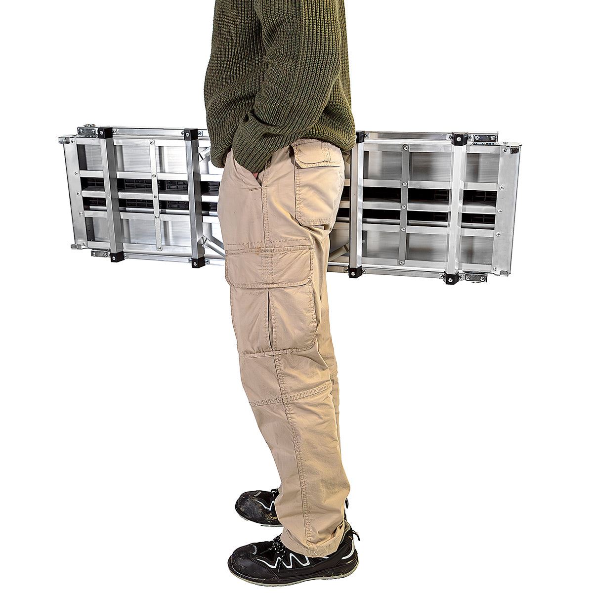 Excel Heavy Duty Aluminium Platform Work Bench Folding Hop Up 1190 x 306 mm Pack of 2