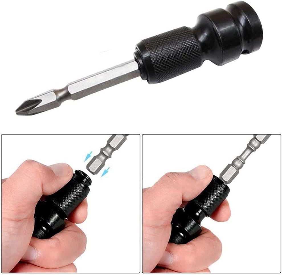 Excel 46mm Quick Release Impact Socket Hex Shank Adapter