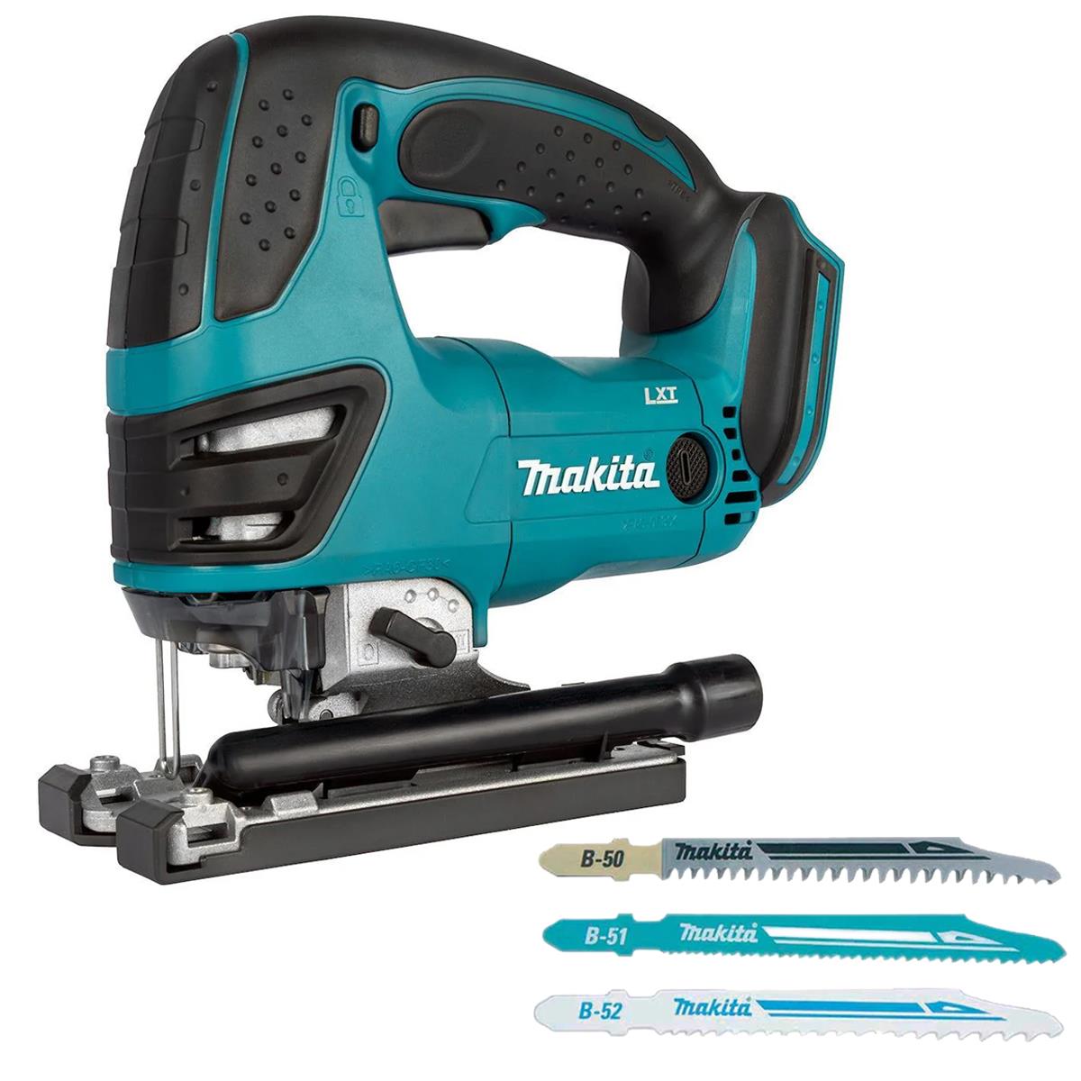 Makita DJV180Z 18V LXT Jigsaw With Blades Pack of 3