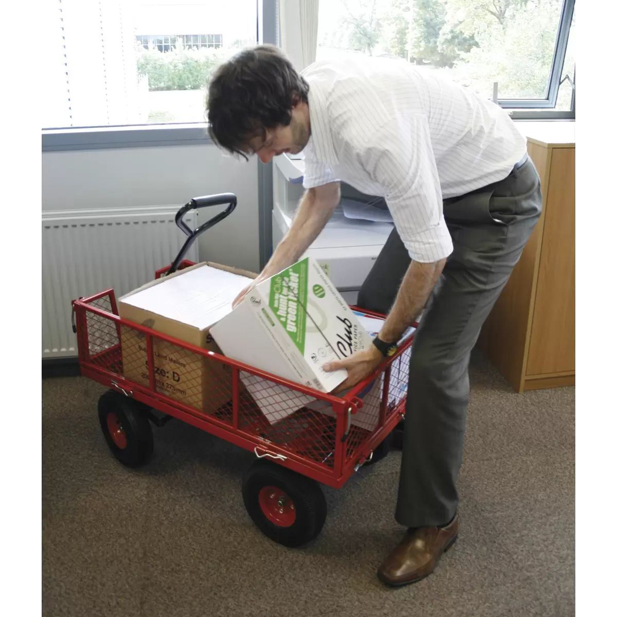 Sealey CST997 Platform Truck with Folding/Removable Sides 200kg Capacity