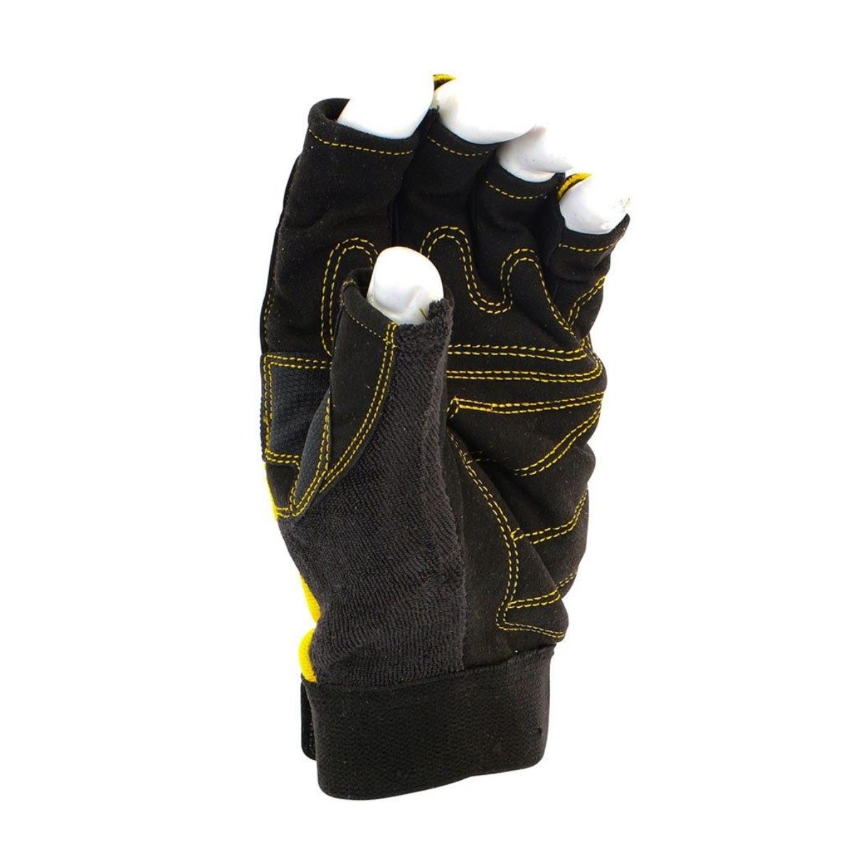 DeWalt DPG23L-EU 1/2 Synthetic Padded Leather Palm Gloves Large