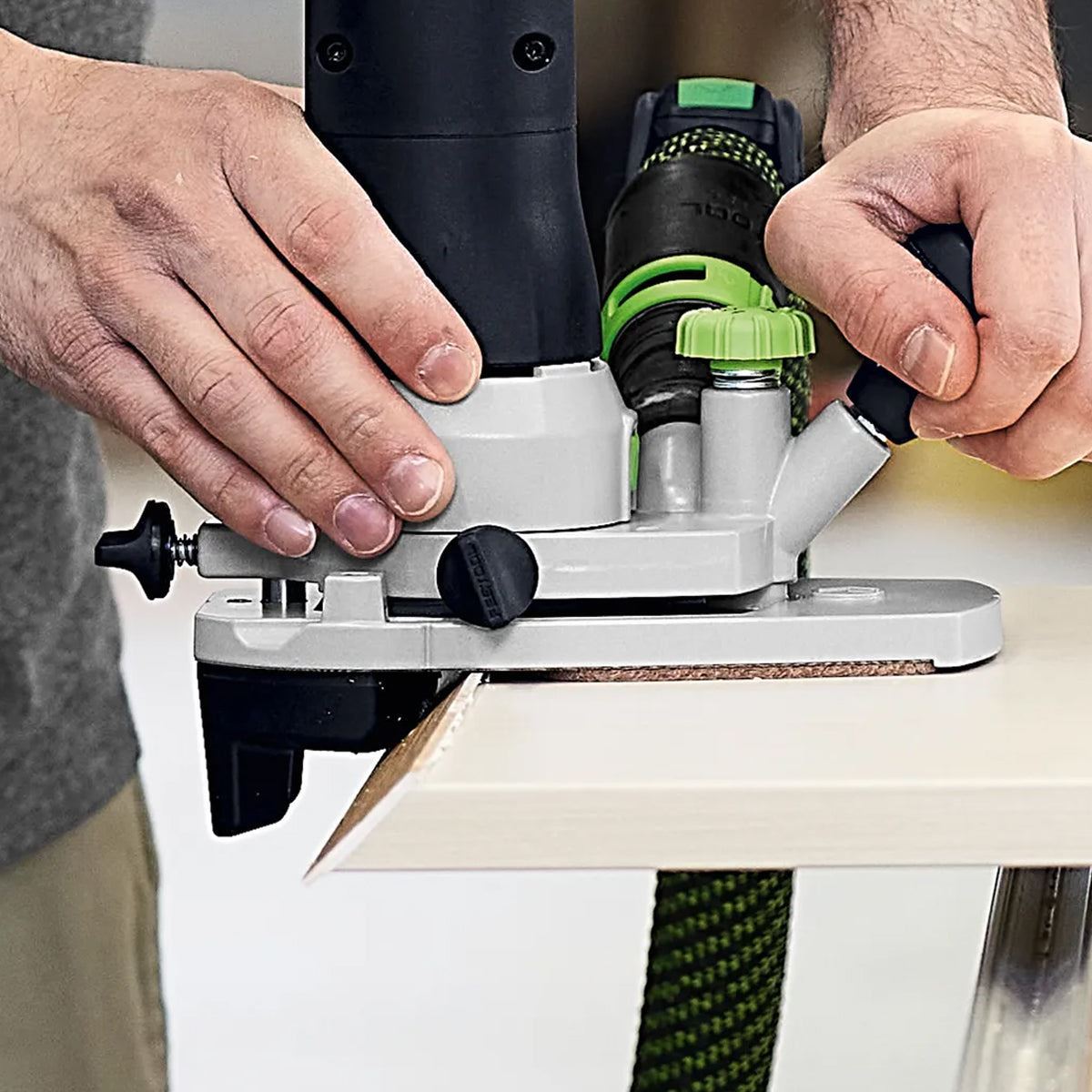 Festool MFKC 700 KA EB-Basic 18V Brushless Module Edge Router with 1 x 5.0Ah Battery Charger & Case