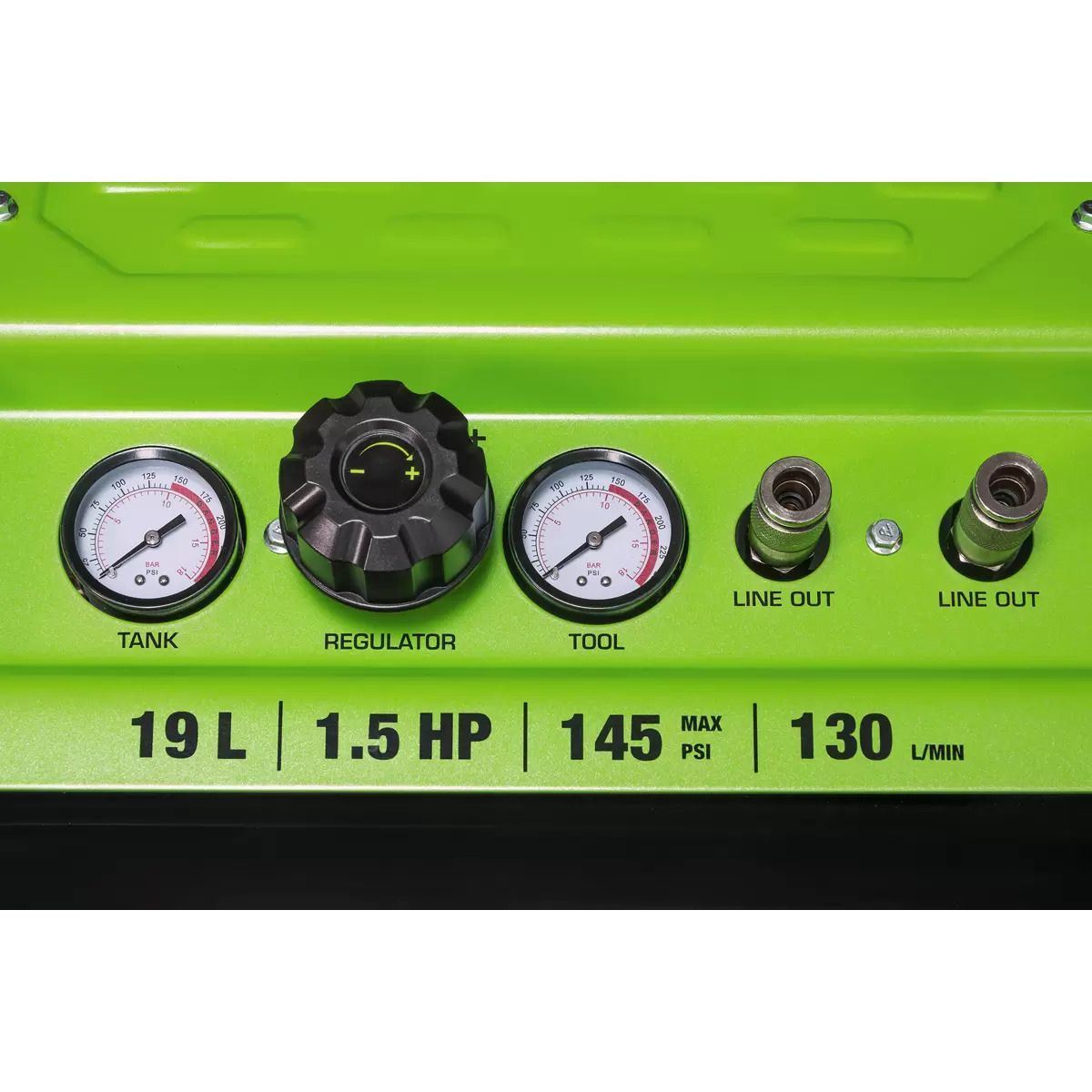 Sealey SAC1900 19L Oil-Free Air Compressor 1.5HP Direct Drive for Powerful, Quiet Performance