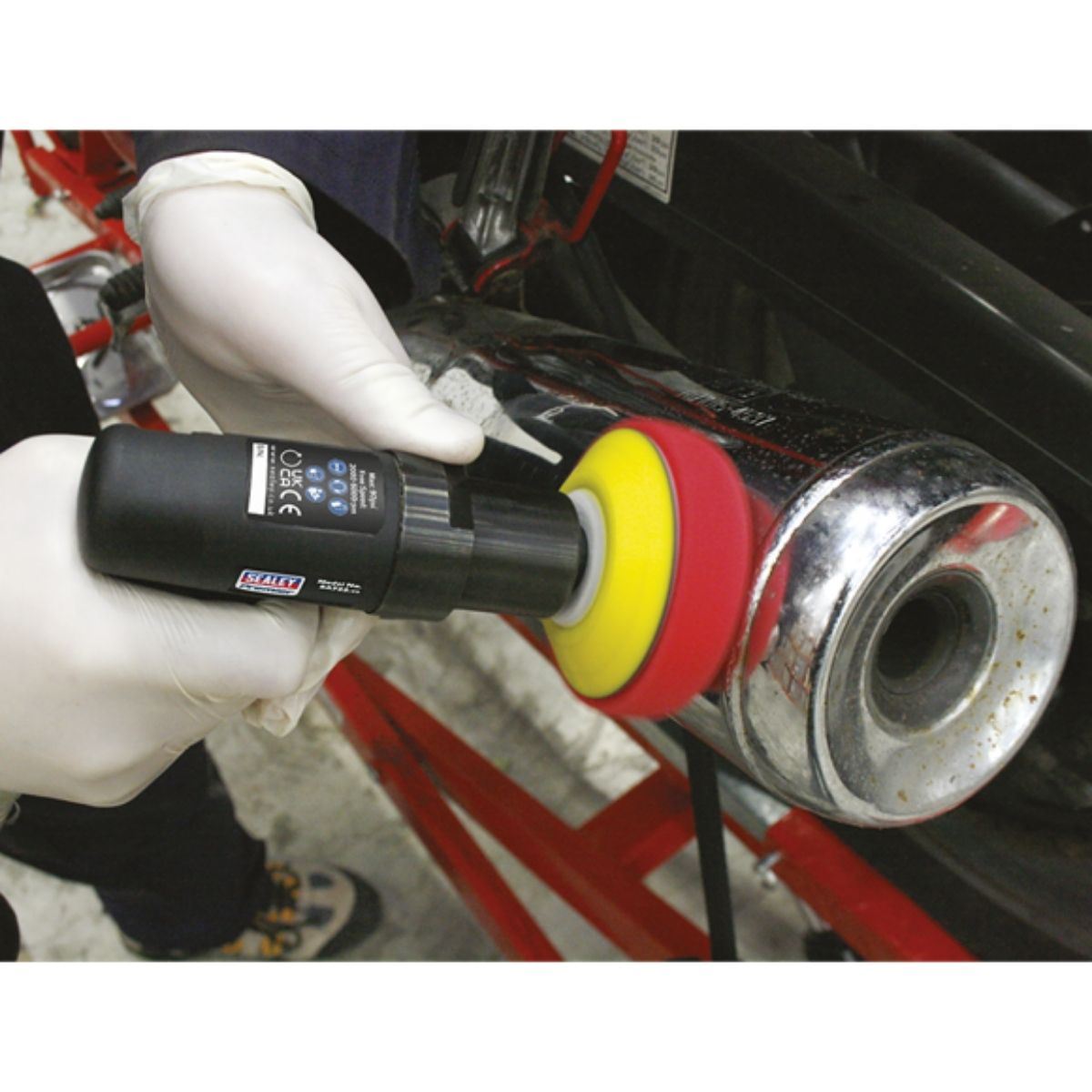 Sealey SA722 Ø75mm Premier Composite Mini Air Polisher