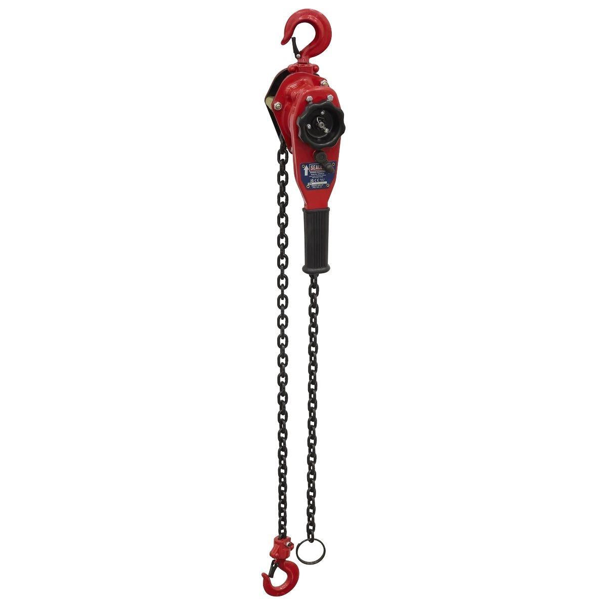 Sealey LH1000 1000kg Capacity Steel Lever Hoist