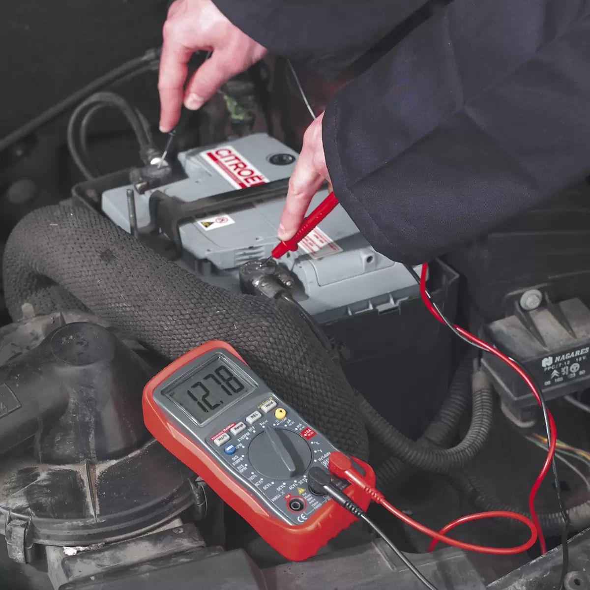 Sealey TA201 13-Function Digital Automotive Multimeter with Inductive Coupler