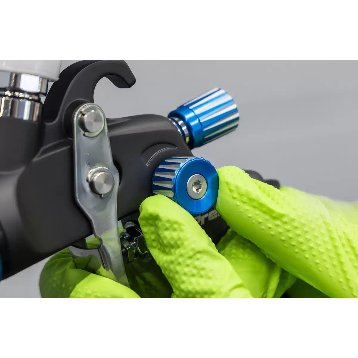 Sealey SP01 Premier Professional SP Gravity Feed Spray Gun 1.4mm Set-Up