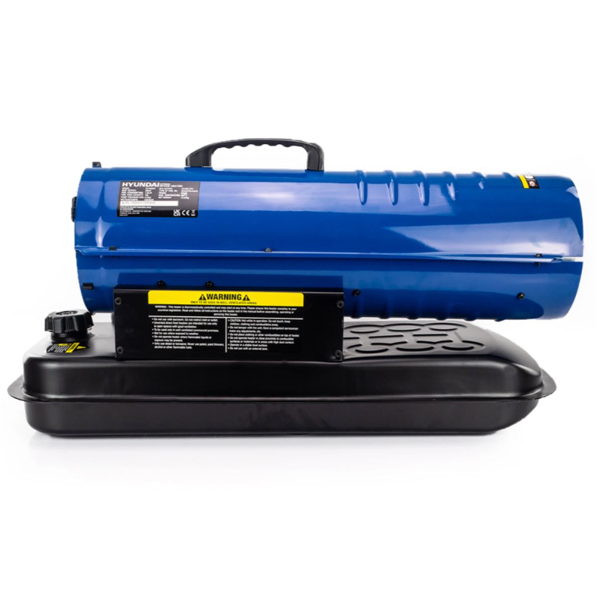 Hyundai HY70DKH Diesel or Kerosene Space Heater, 496m3 Coverage, Thermostat 230V/20kW