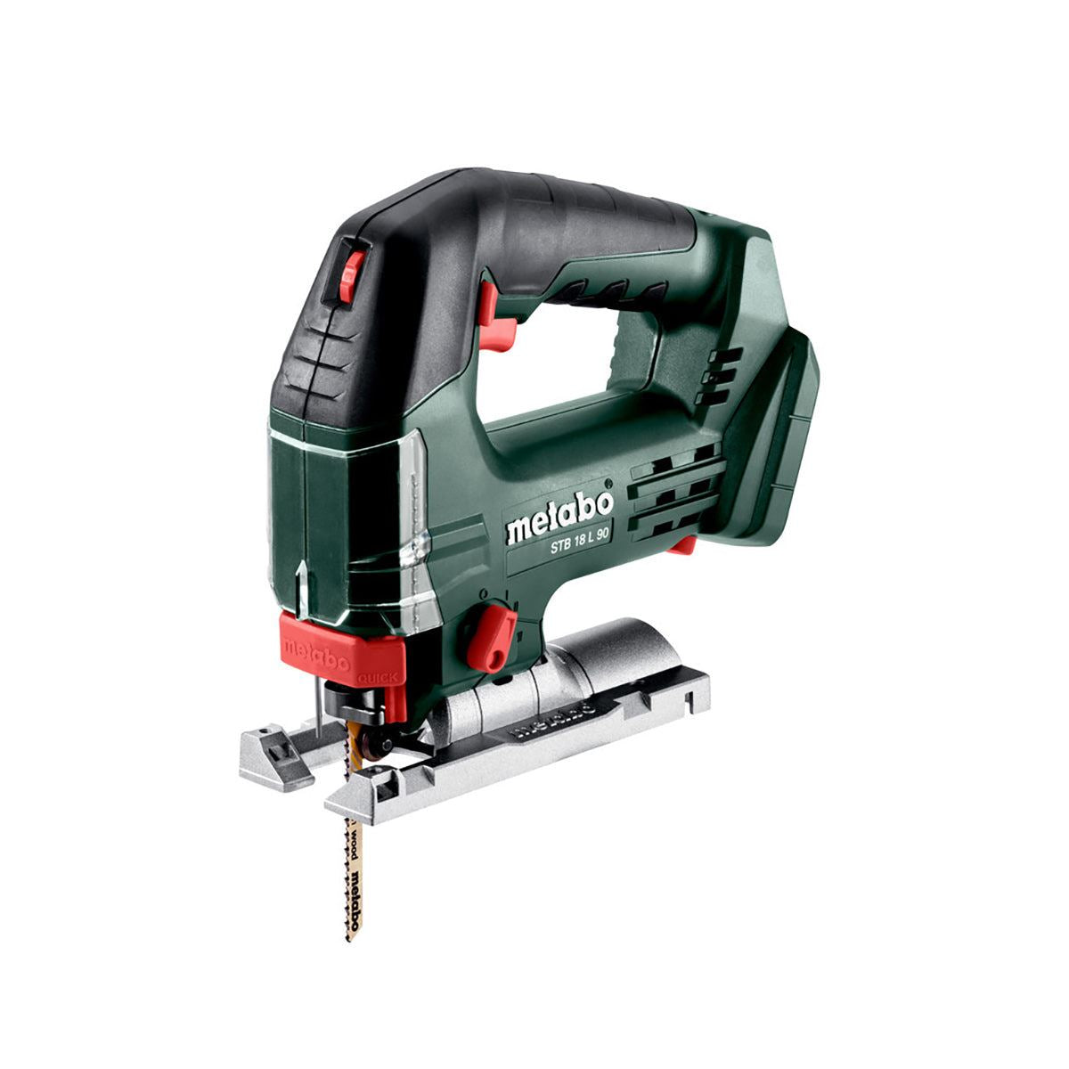 Metabo STB 18 L 90 18V Bow Handle Jigsaw with 1 x 2.0Ah Battery Charger & Metabox