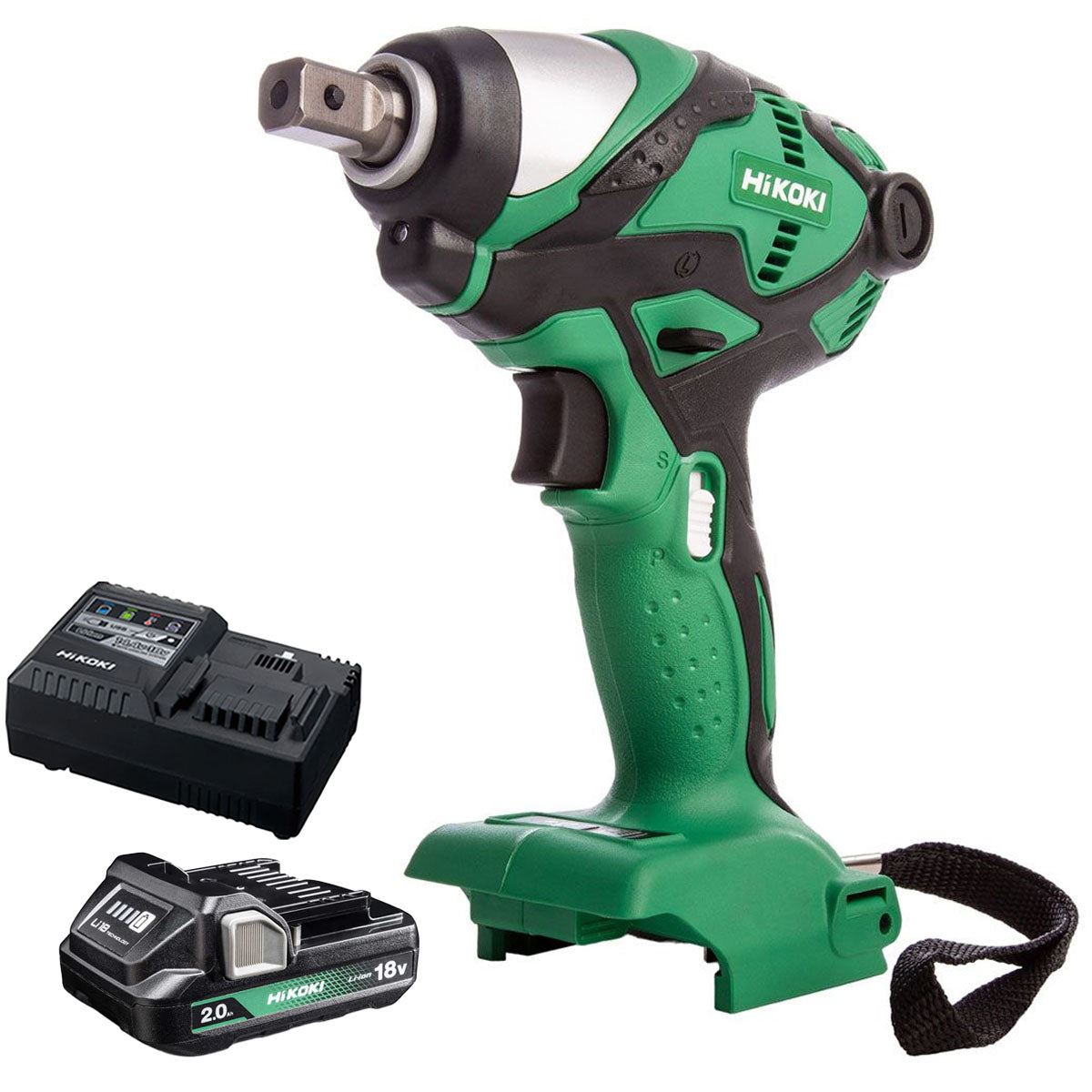 Hikoki WR18DSDLW4Z 18V Li-ion Cordless 1/2