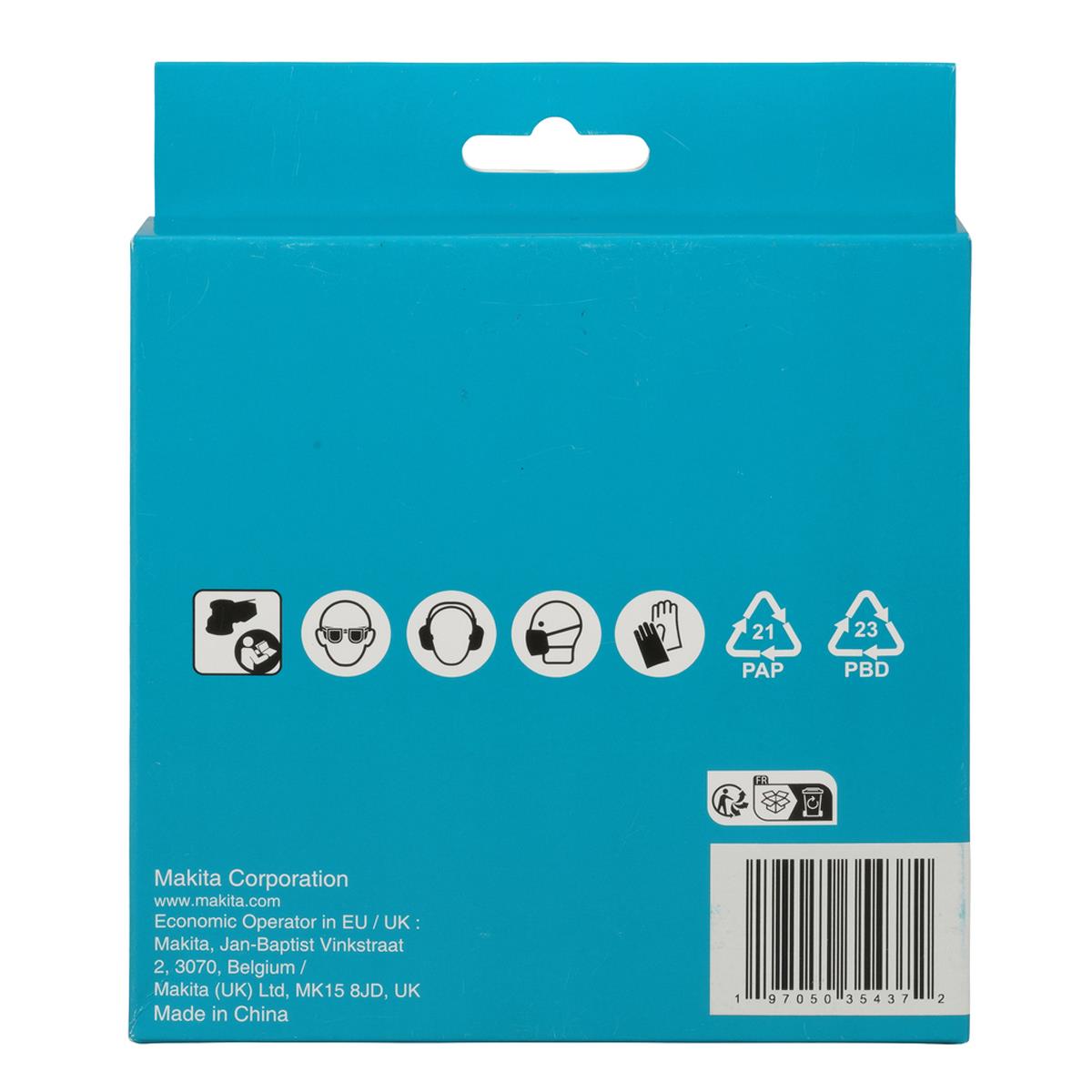 Makita D-78673 Net Sanding Disc 125mm A180 - Pack of 10