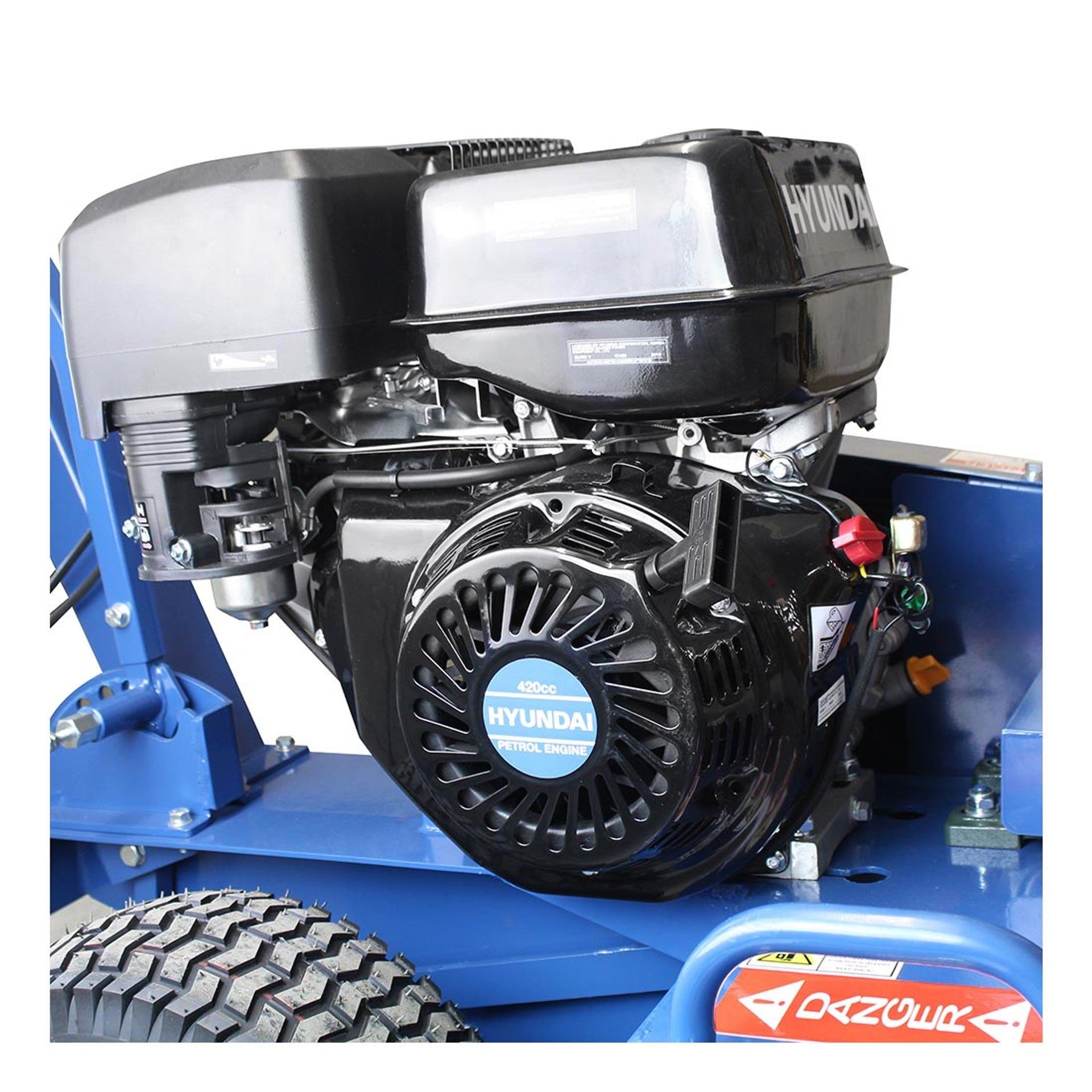 Hyundai HYTR150 420cc 14hp Petrol Trencher, Recoil Start & 600mm Depth