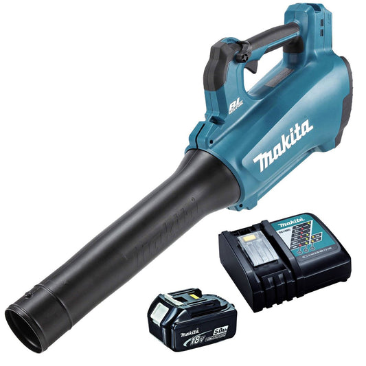 Makita DUB184Z 18V LXT Brushless Leaf Blower With 1 x 5.0Ah Battery & Charger
